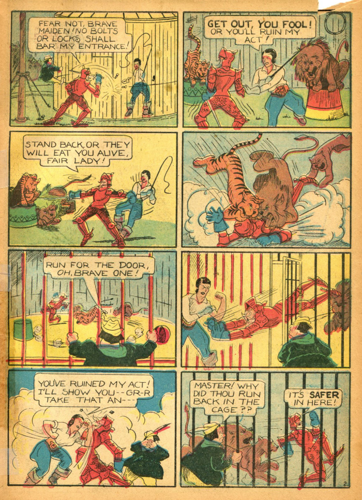 Read online Samson (1940) comic -  Issue #2 - 65