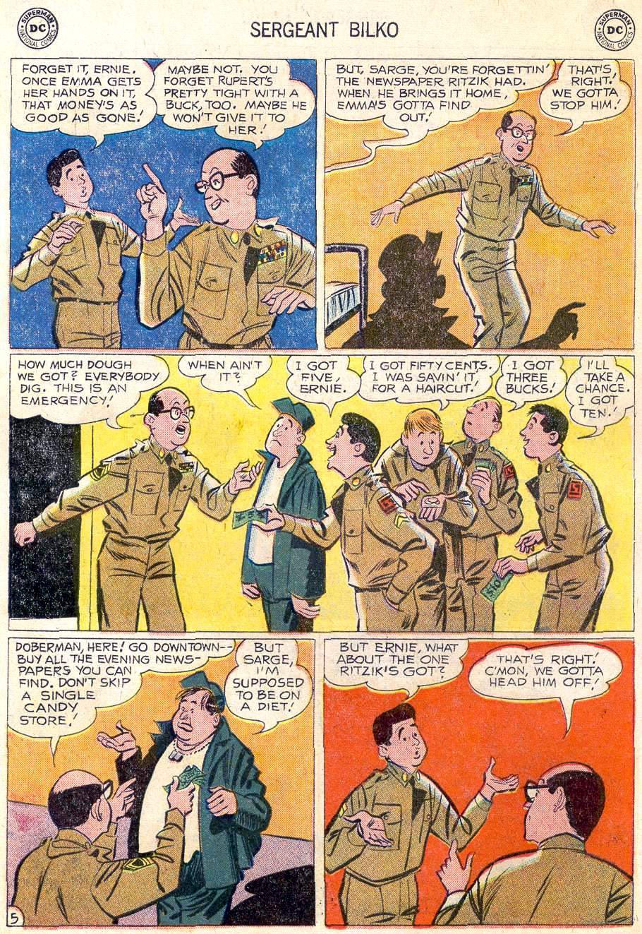 Read online Sergeant Bilko comic -  Issue #16 - 7