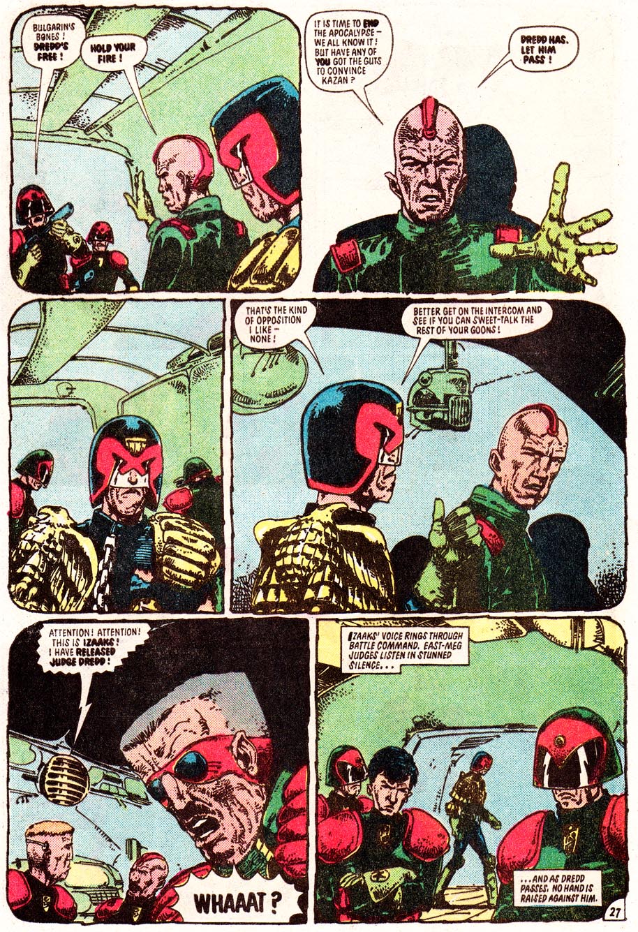 Read online Judge Dredd (1983) comic -  Issue #24 - 27
