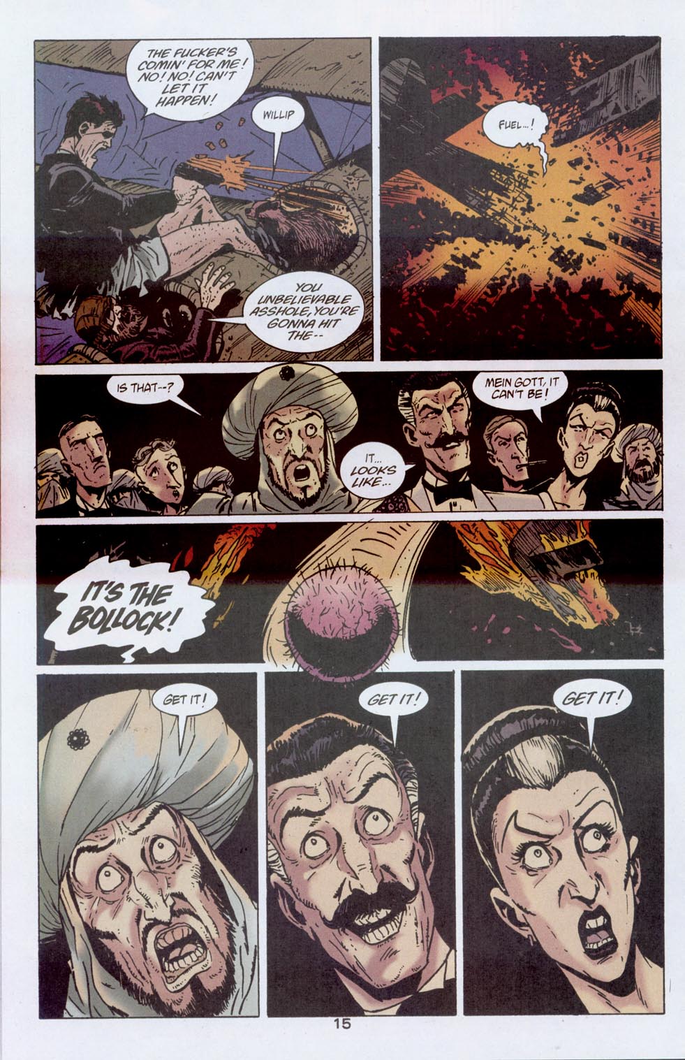 Read online Adventures in the Rifle Brigade: Operation Bollock comic -  Issue #3 - 16