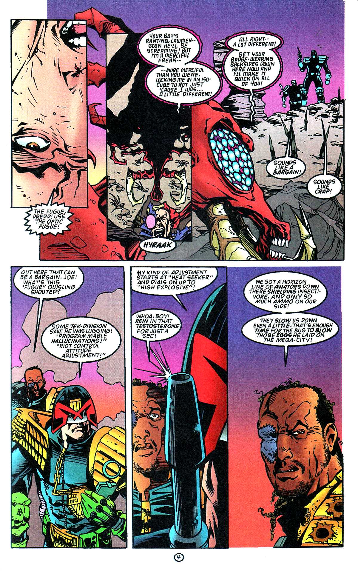 Read online Judge Dredd: Legends of the Law comic -  Issue #7 - 6