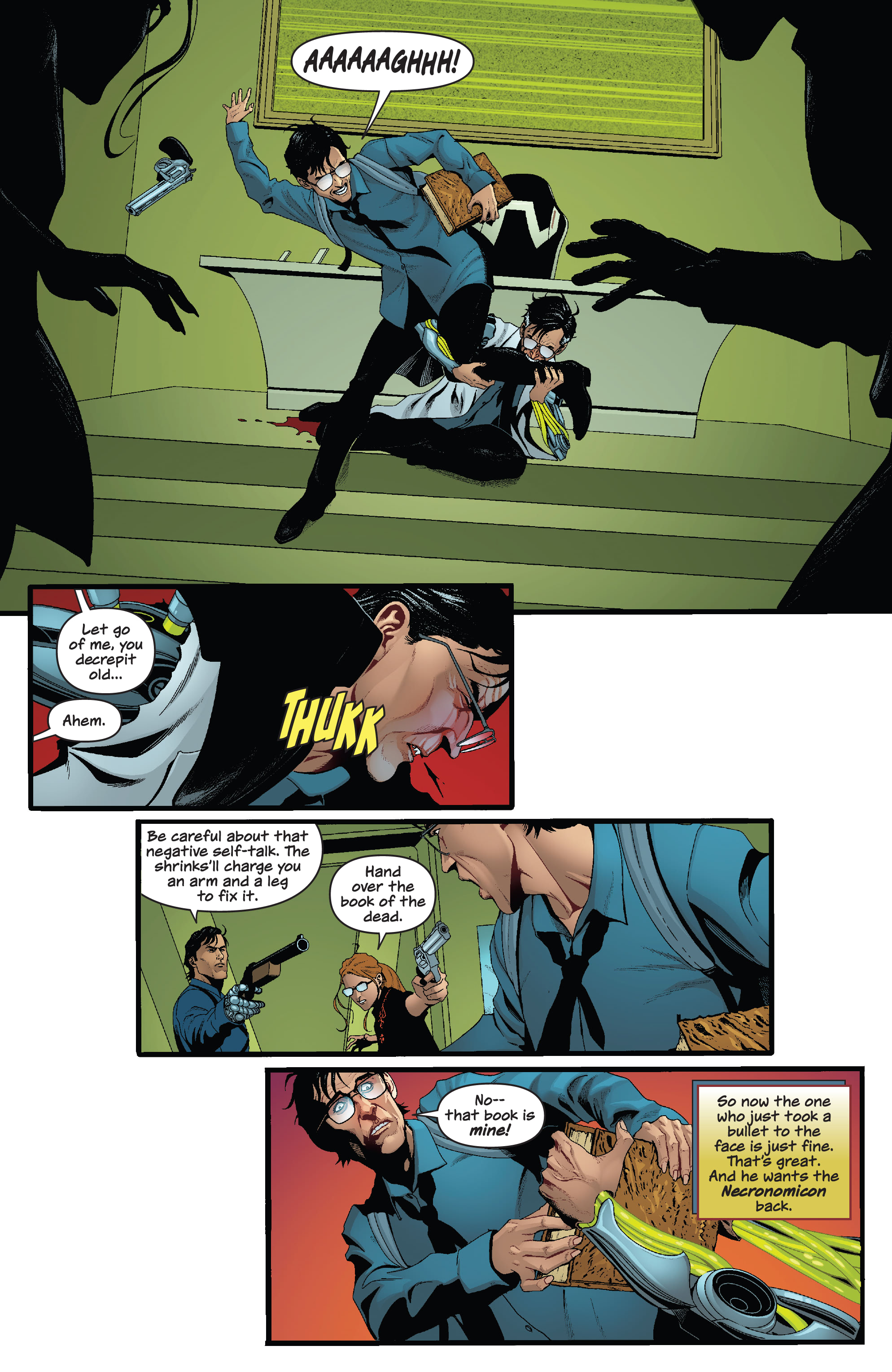 Read online Army of Darkness Vs. Reanimator: Necronomicon Rising comic -  Issue #5 - 9