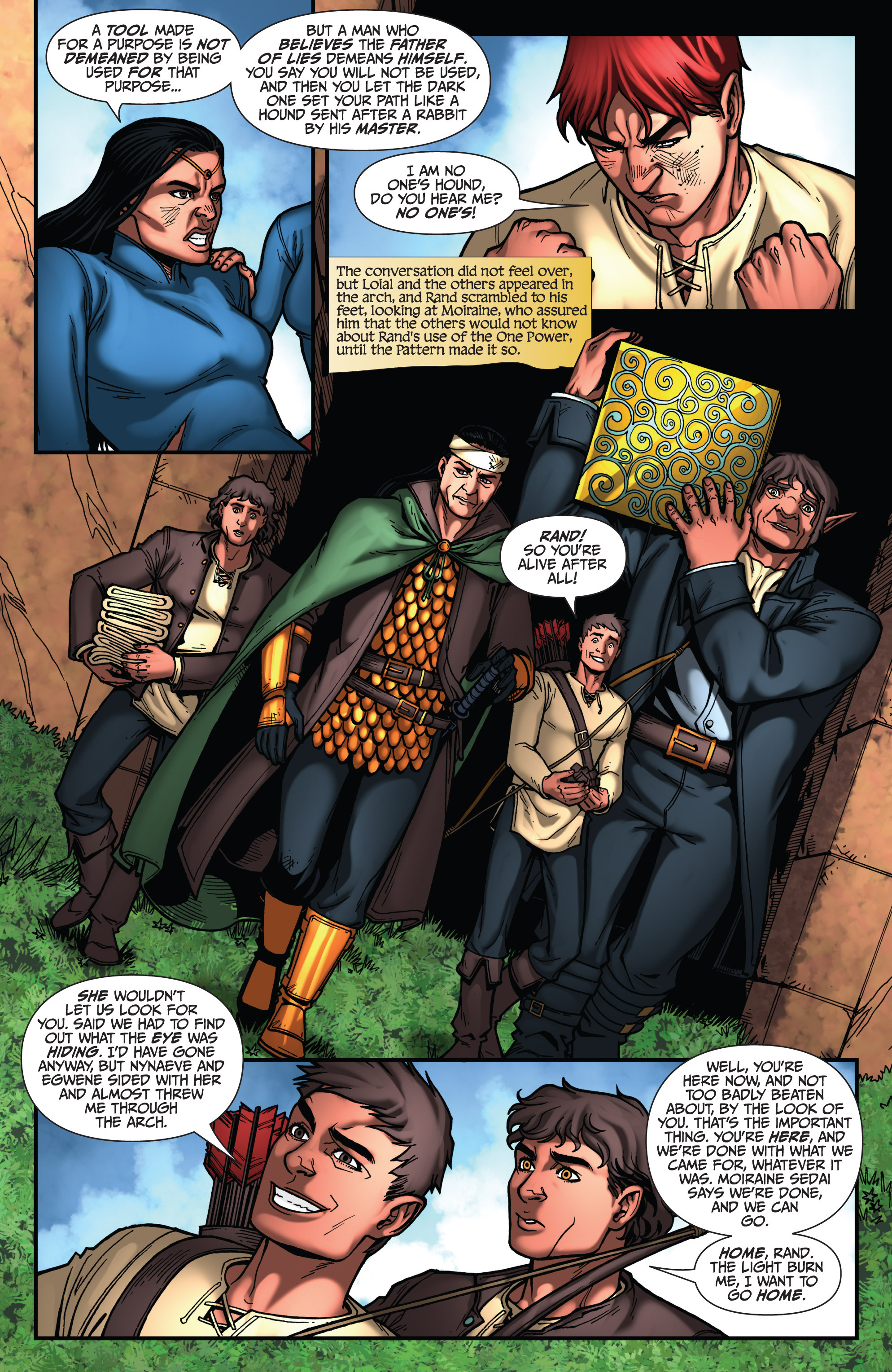 Read online Robert Jordan's Wheel of Time: The Eye of the World comic -  Issue #35 - 10