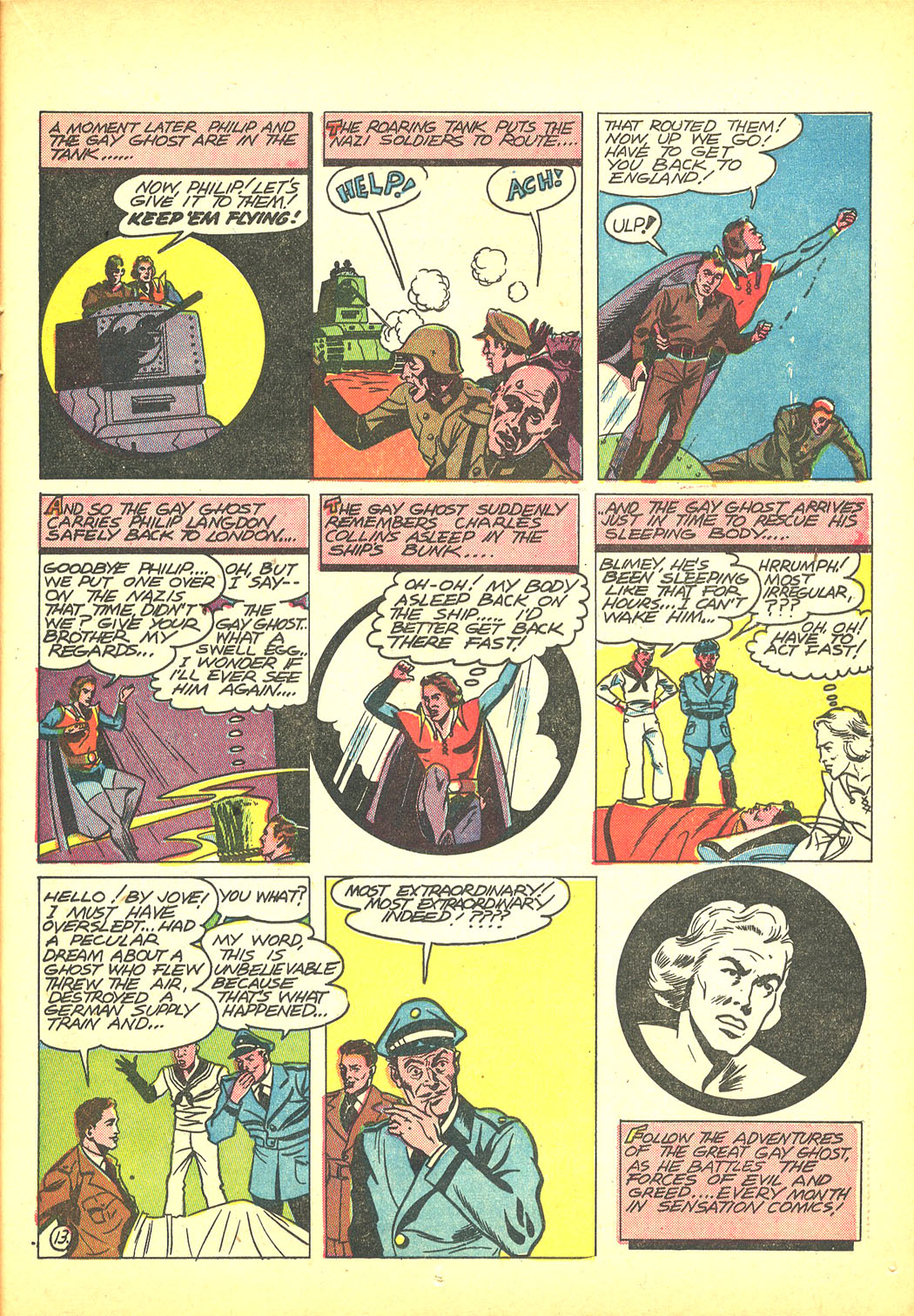 Read online Sensation (Mystery) Comics comic -  Issue #4 - 45