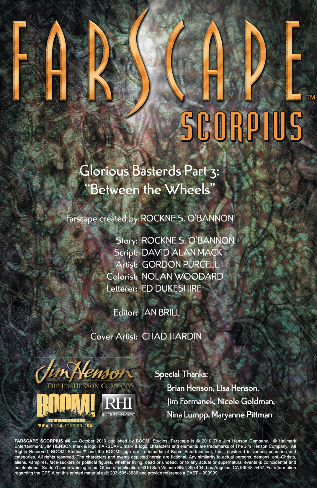 Read online Farscape: Scorpius comic -  Issue #6 - 2