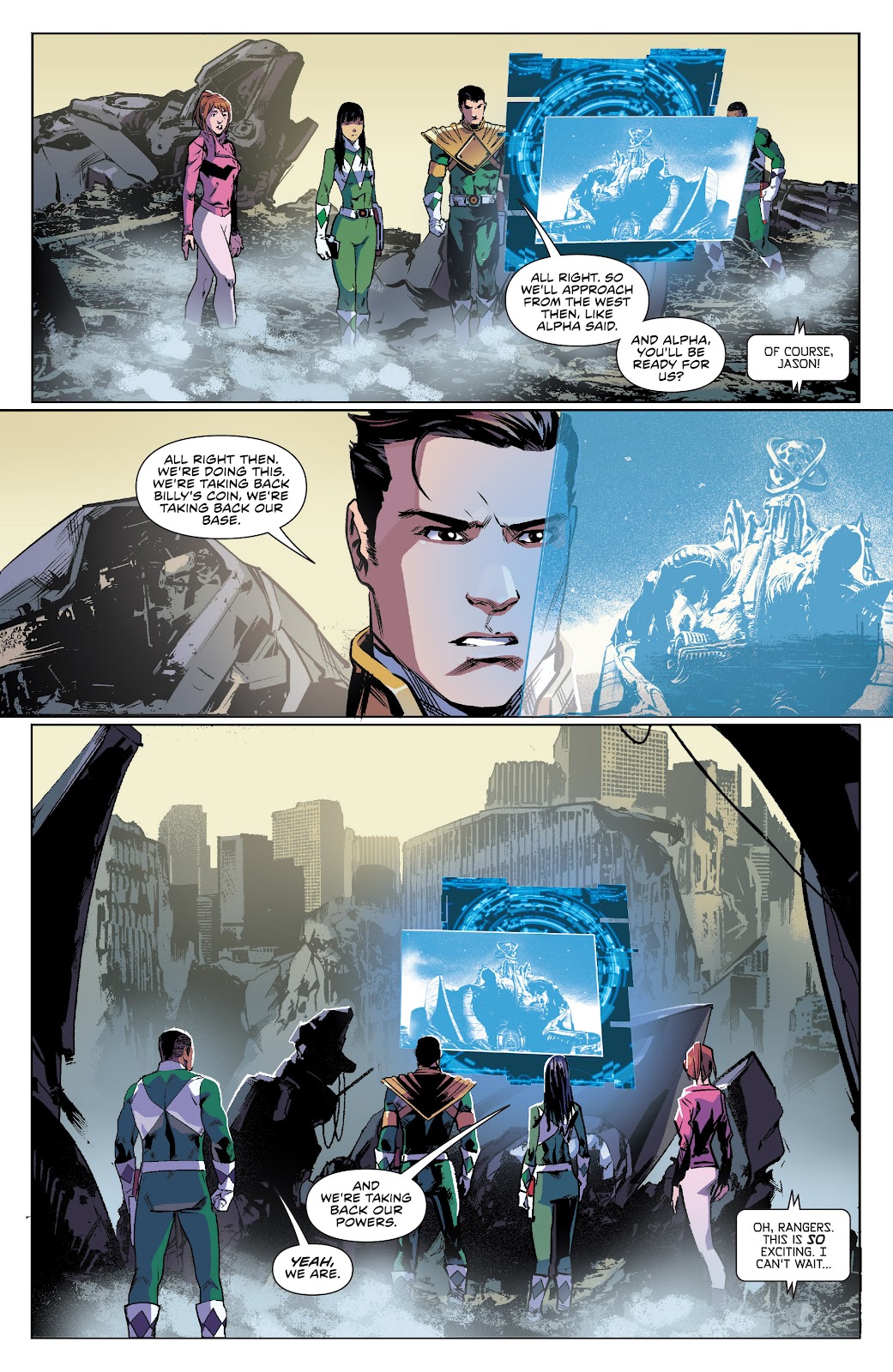 Mighty Morphin Power Rangers issue 13 - Page 21