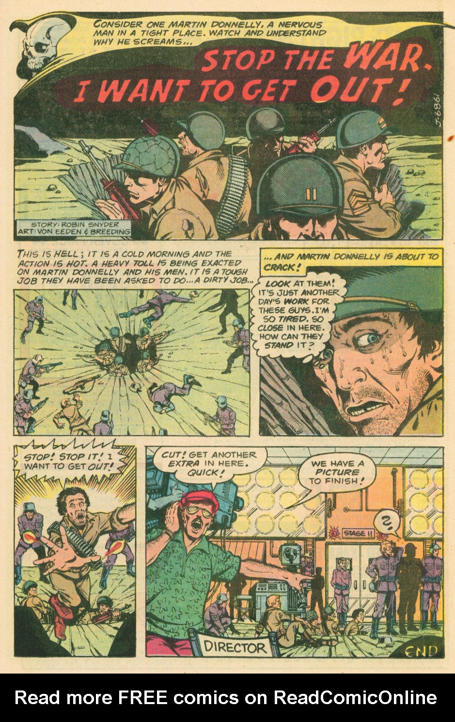 Read online Weird War Tales (1971) comic -  Issue #100 - 23
