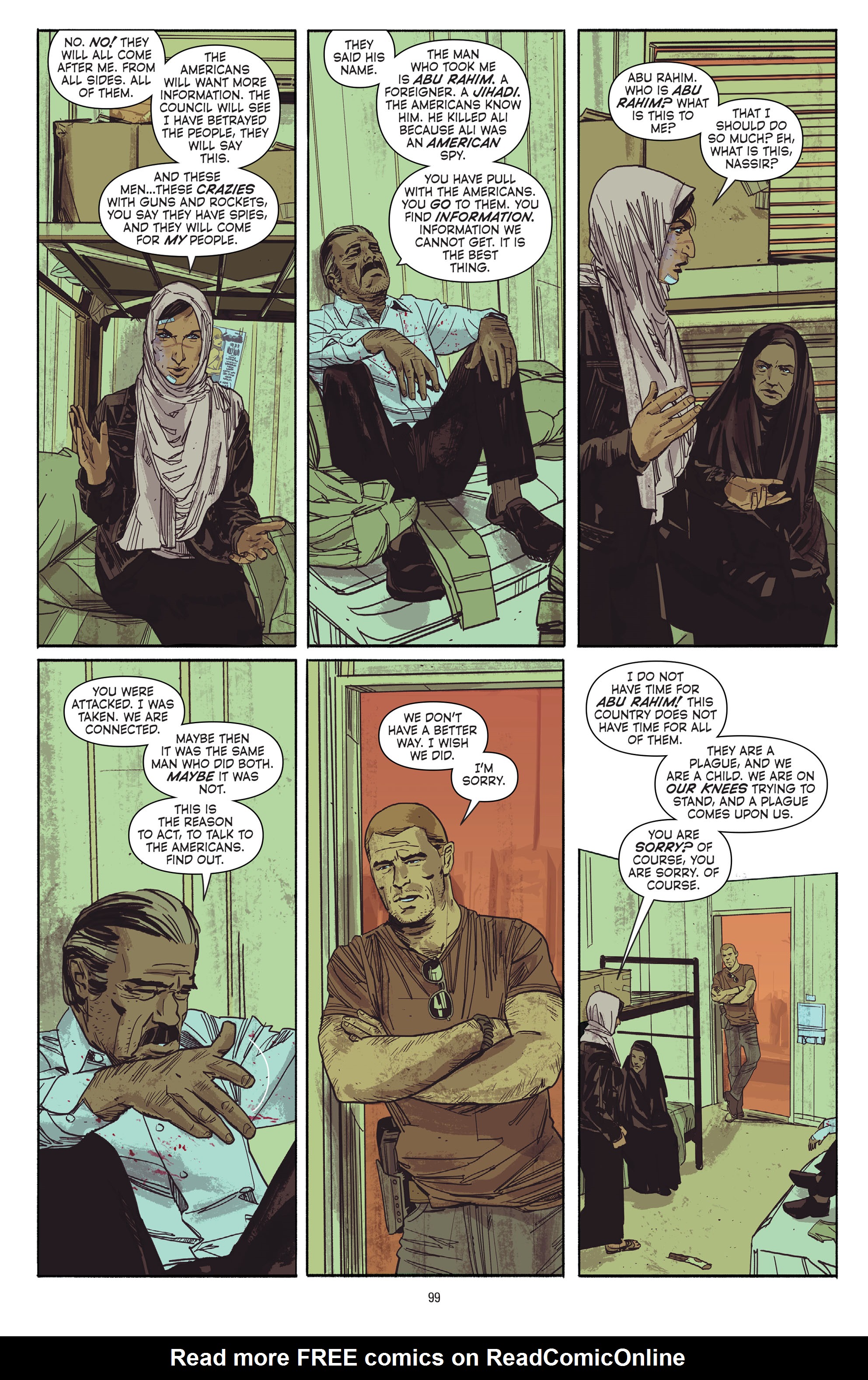 Read online The Sheriff of Babylon comic -  Issue # _The Deluxe Edition (Part 1) - 96