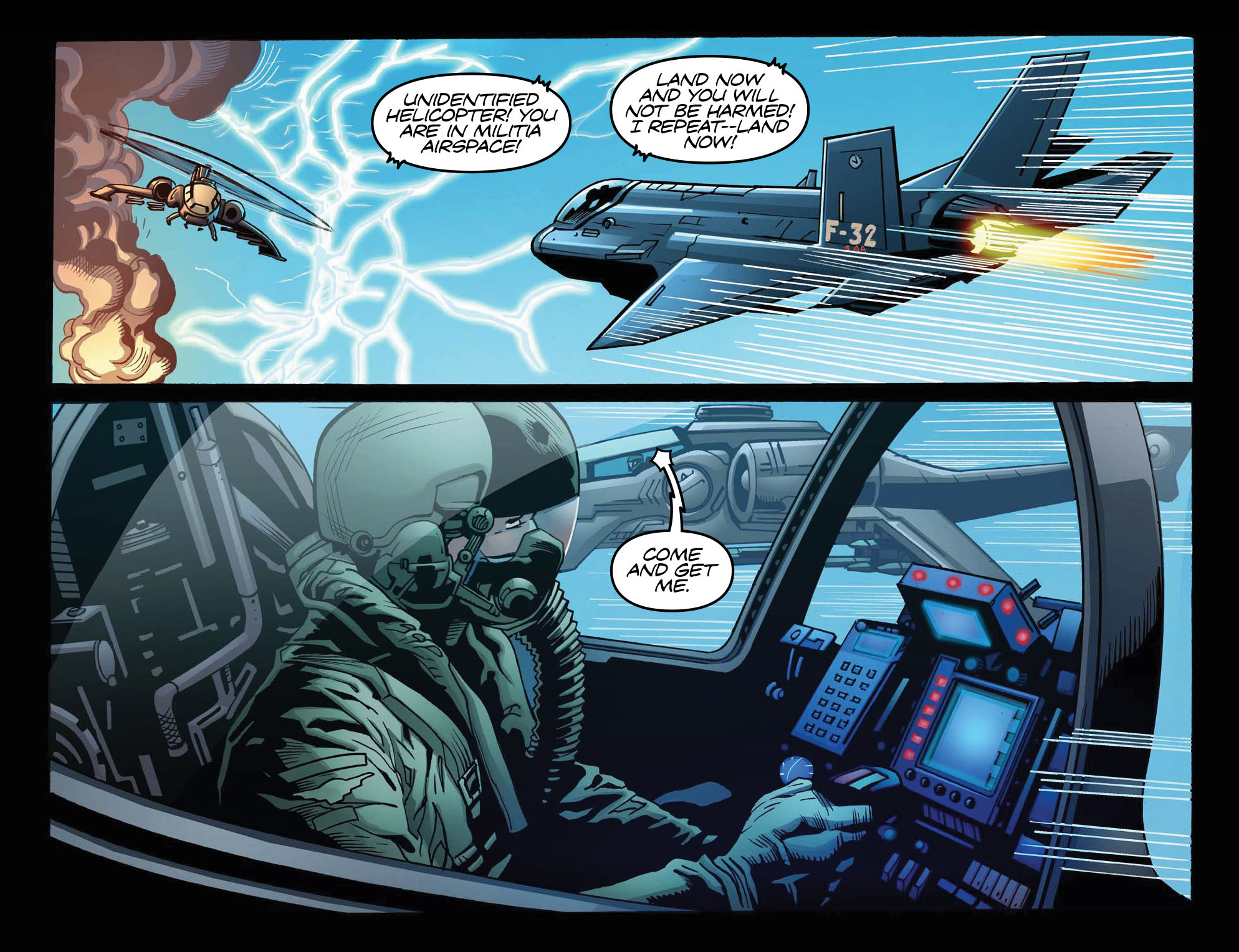 Read online Airwolf Airstrikes comic -  Issue #4 - 22