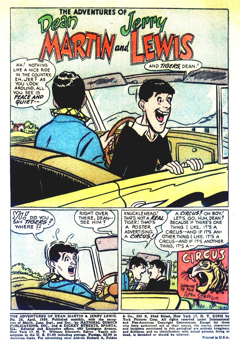 Read online The Adventures of Dean Martin and Jerry Lewis comic -  Issue #28 - 3