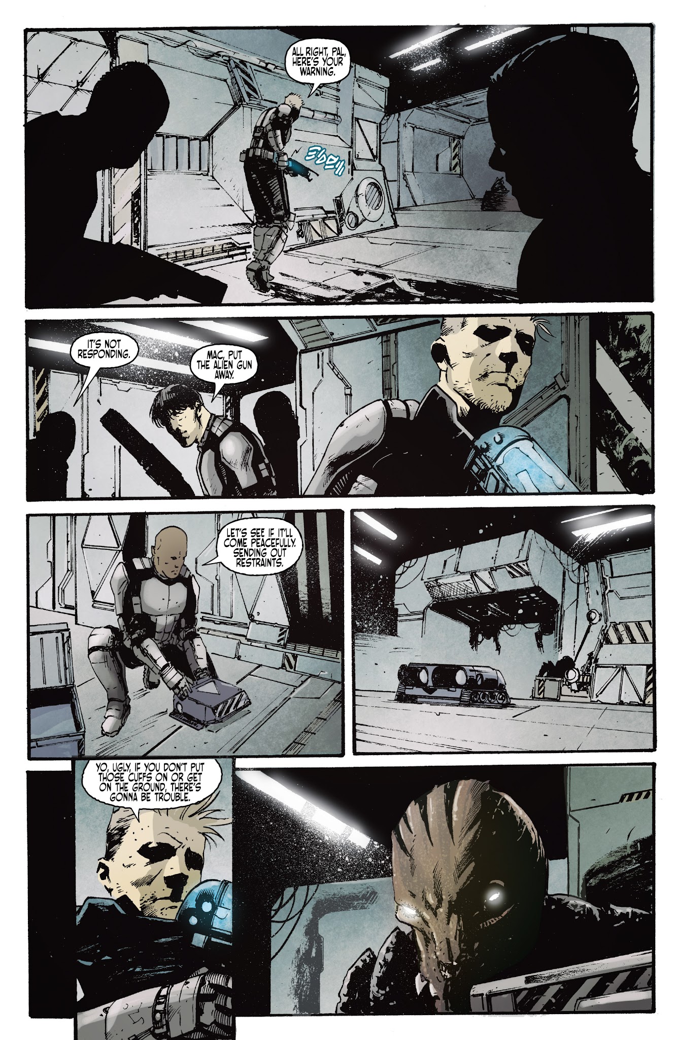 Read online Port of Earth comic -  Issue #4 - 8