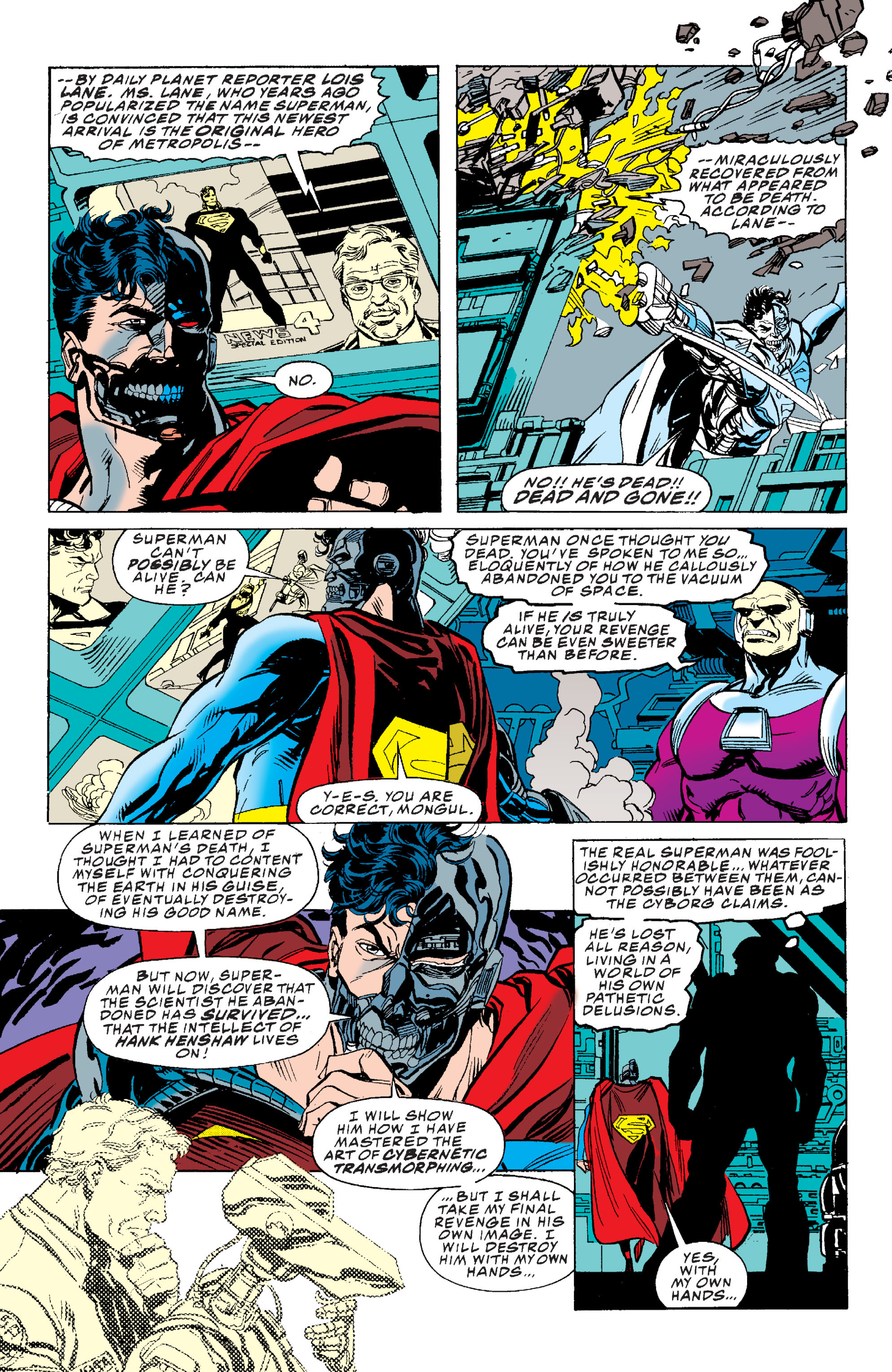 Read online Superman: The Death and Return of Superman Omnibus comic -  Issue # TPB (Part 12) - 4