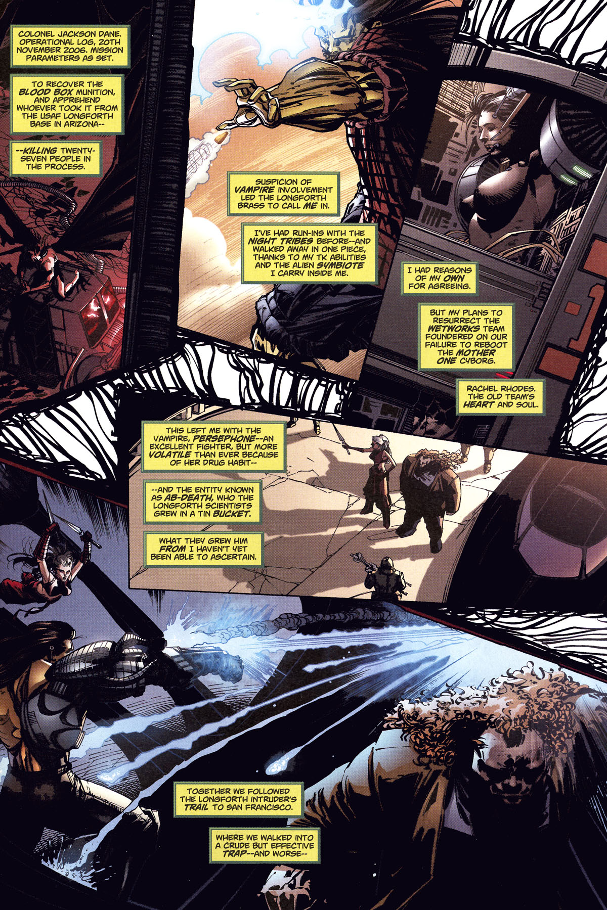 Read online Wetworks (2006) comic -  Issue #3 - 2