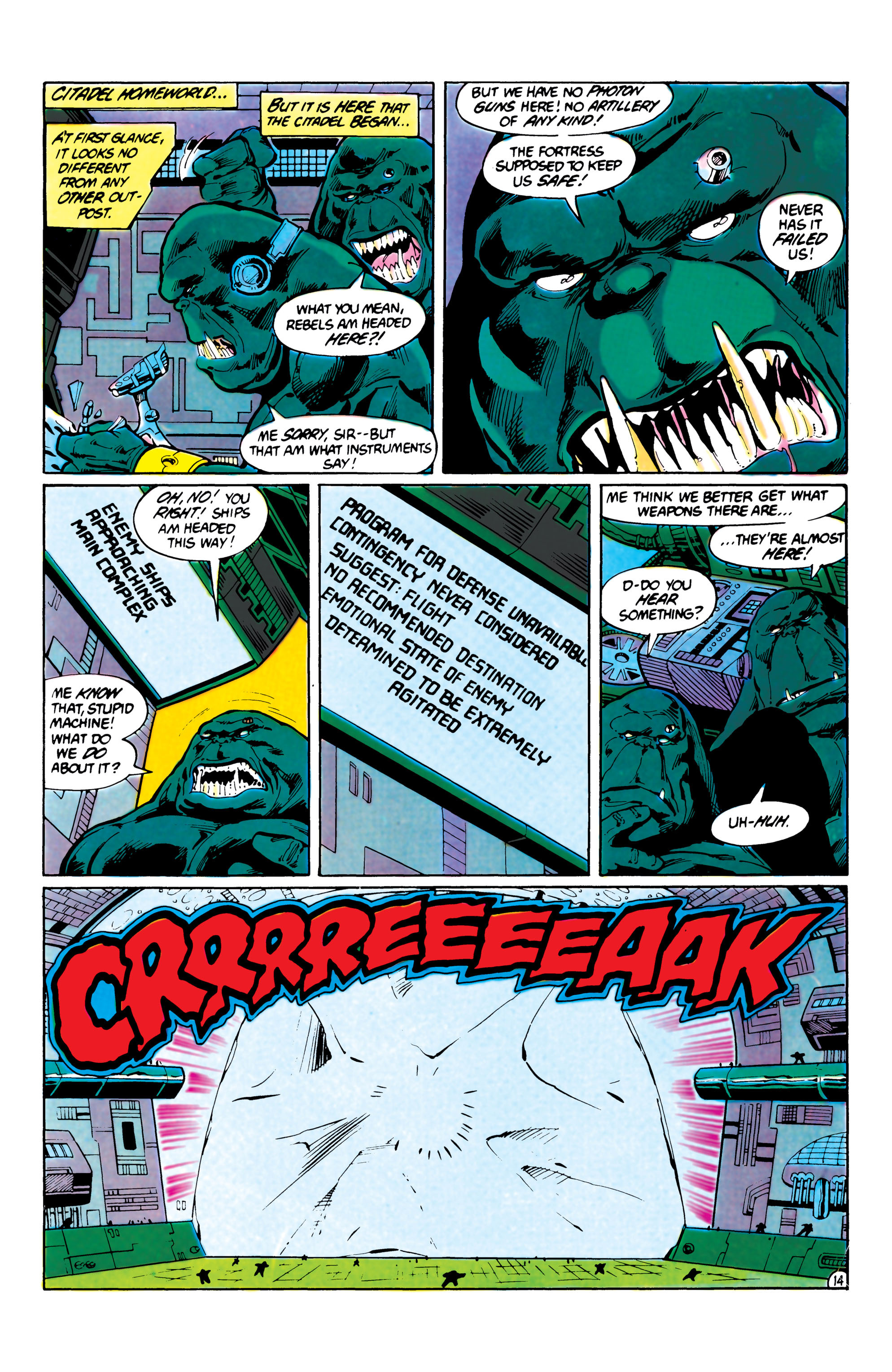 Read online The Omega Men (1983) comic -  Issue #6 - 15