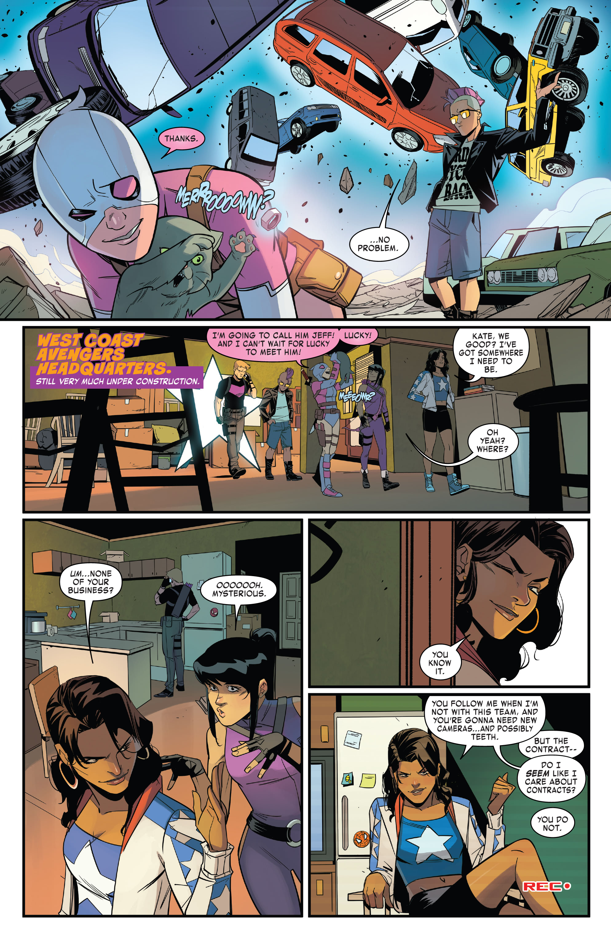 Read online Hawkeye: Team Spirit comic -  Issue # TPB (Part 1) - 9