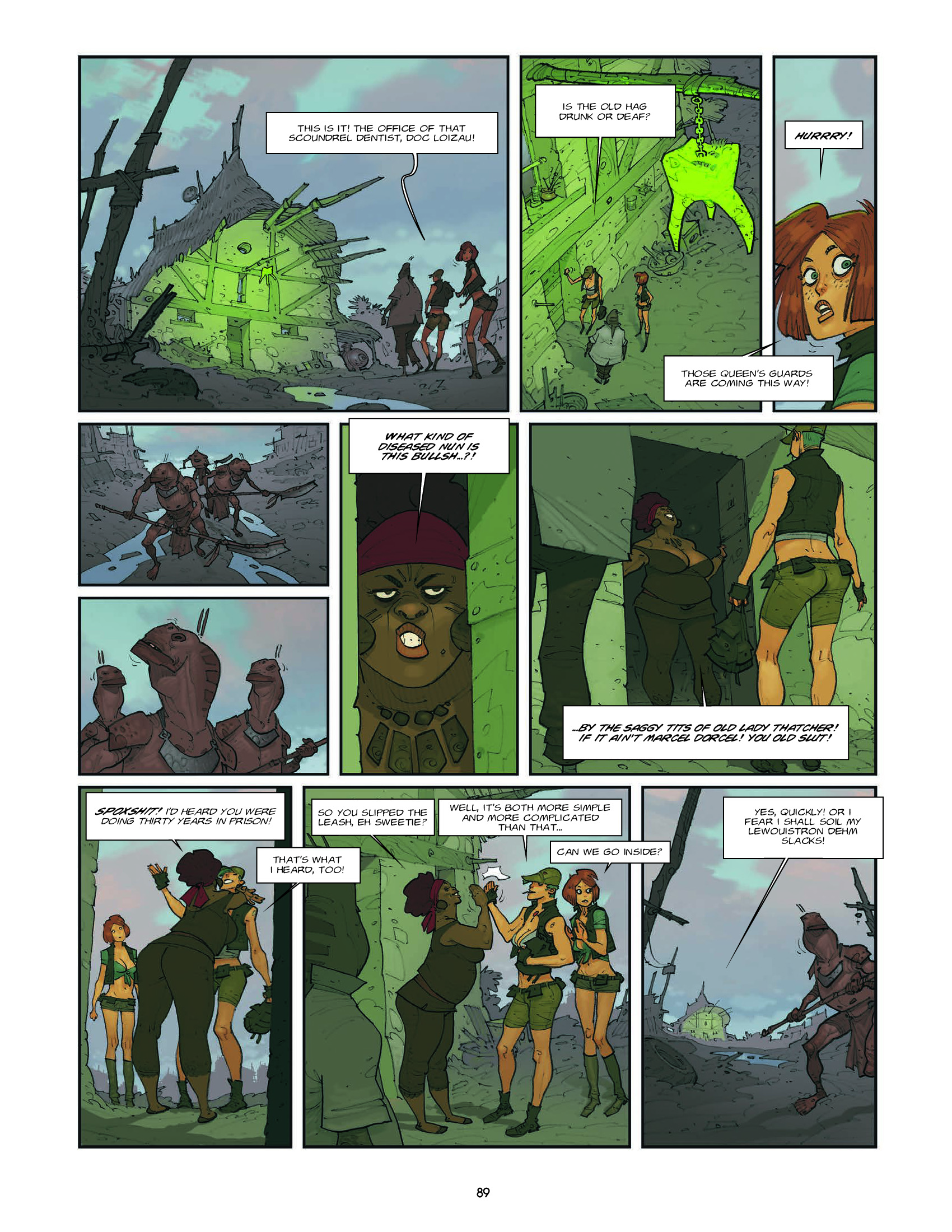 Read online Trapped on Zarkass comic -  Issue # TPB (Part 1) - 90