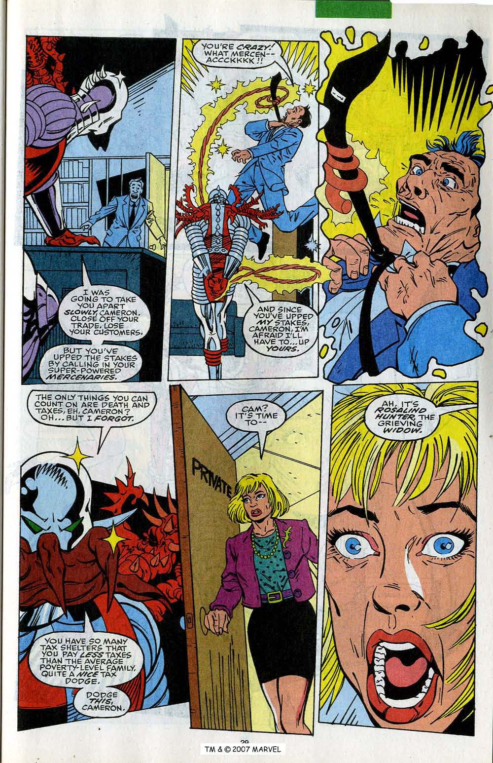 Read online The Incredible Hulk Annual comic -  Issue #19 - 31