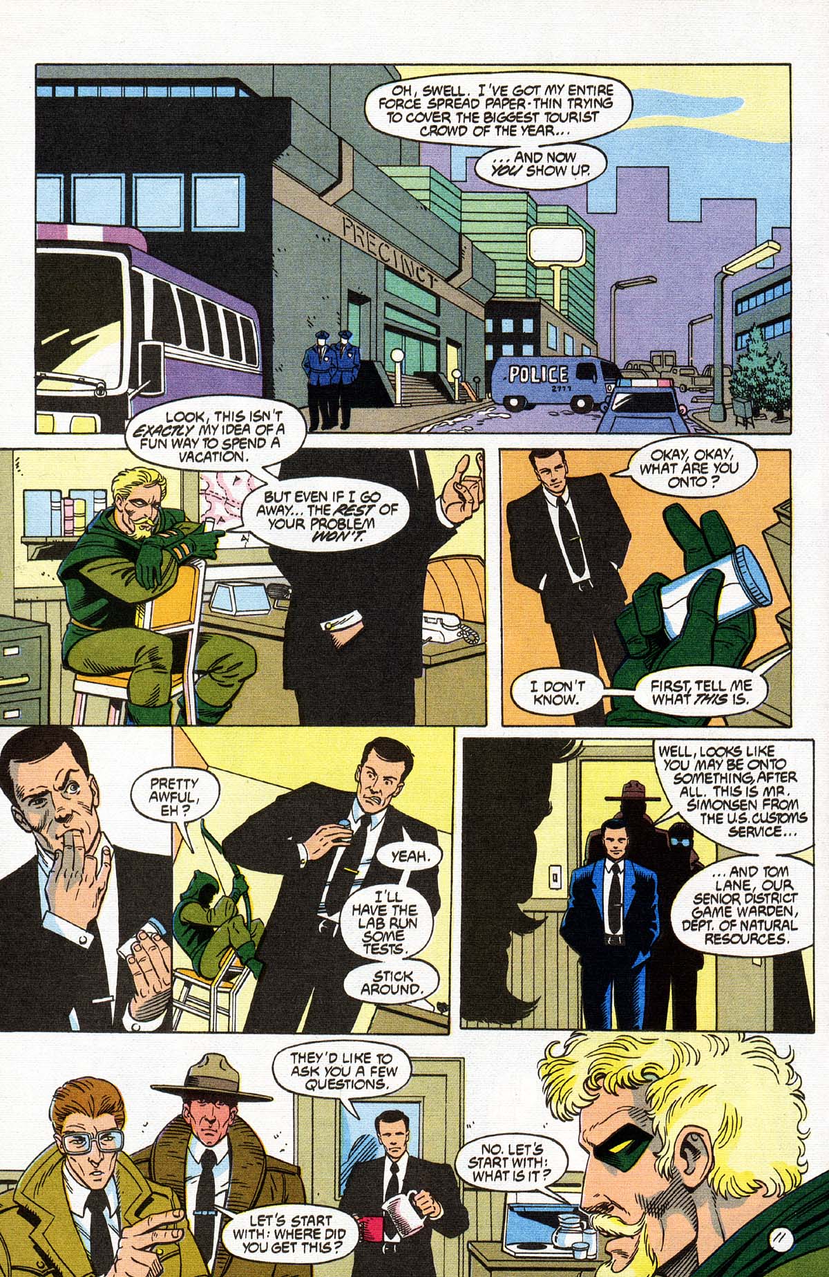 Read online Green Arrow (1988) comic -  Issue #8 - 13