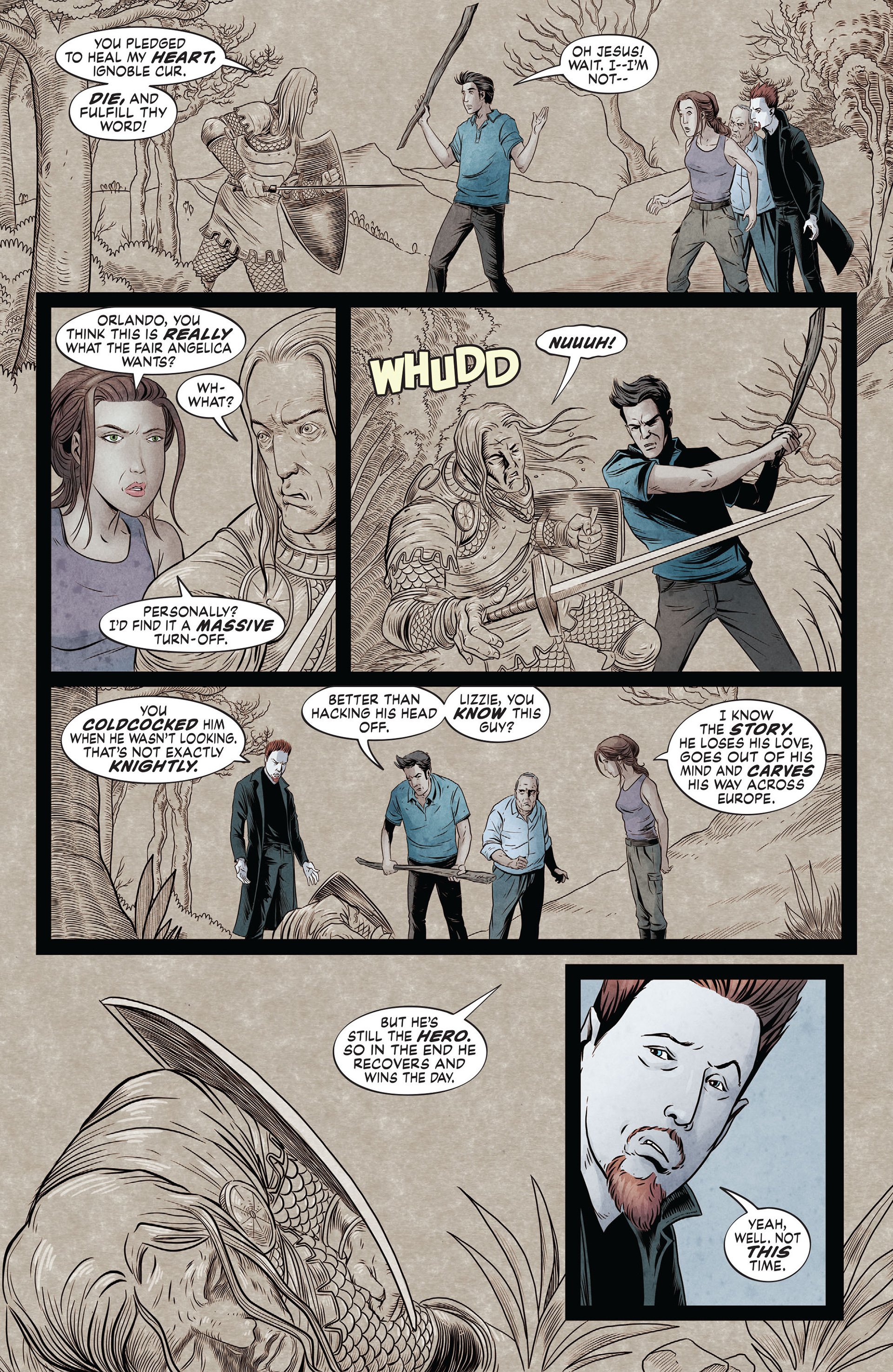 Read online The Unwritten: Apocalypse comic -  Issue #7 - 11