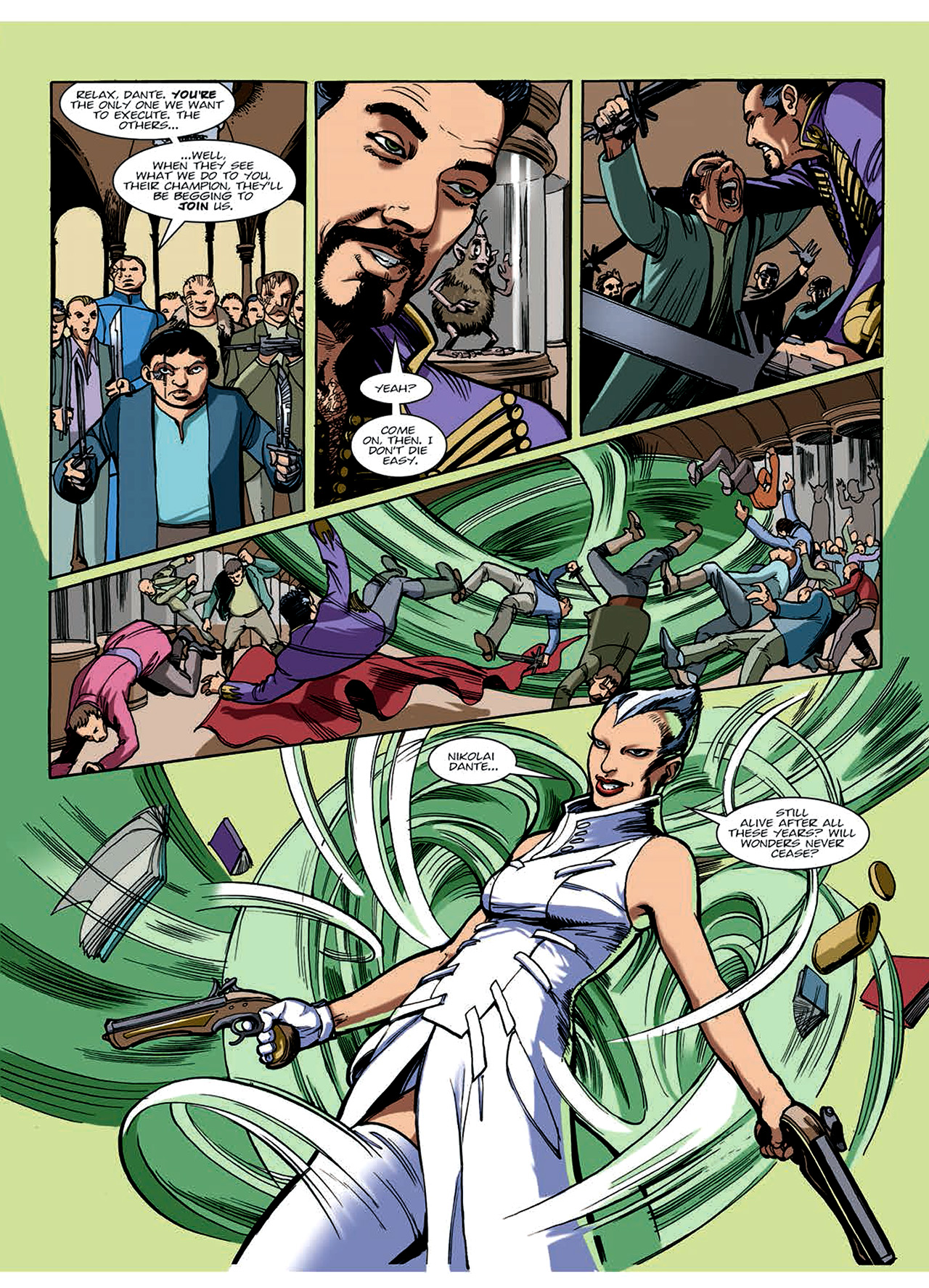 Read online Nikolai Dante comic -  Issue # TPB 7 - 150