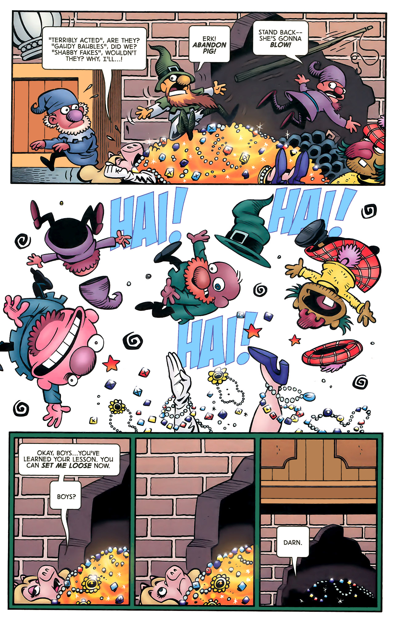 Read online The Muppet Show: The Treasure of Peg-Leg Wilson comic -  Issue #3 - 18