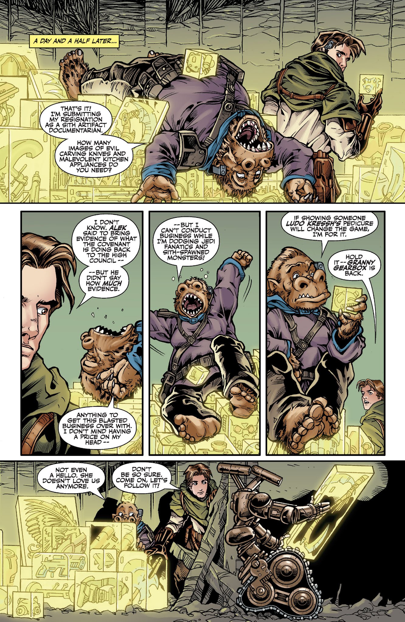 Read online Star Wars Legends: The Old Republic - Epic Collection comic -  Issue # TPB 2 (Part 3) - 68
