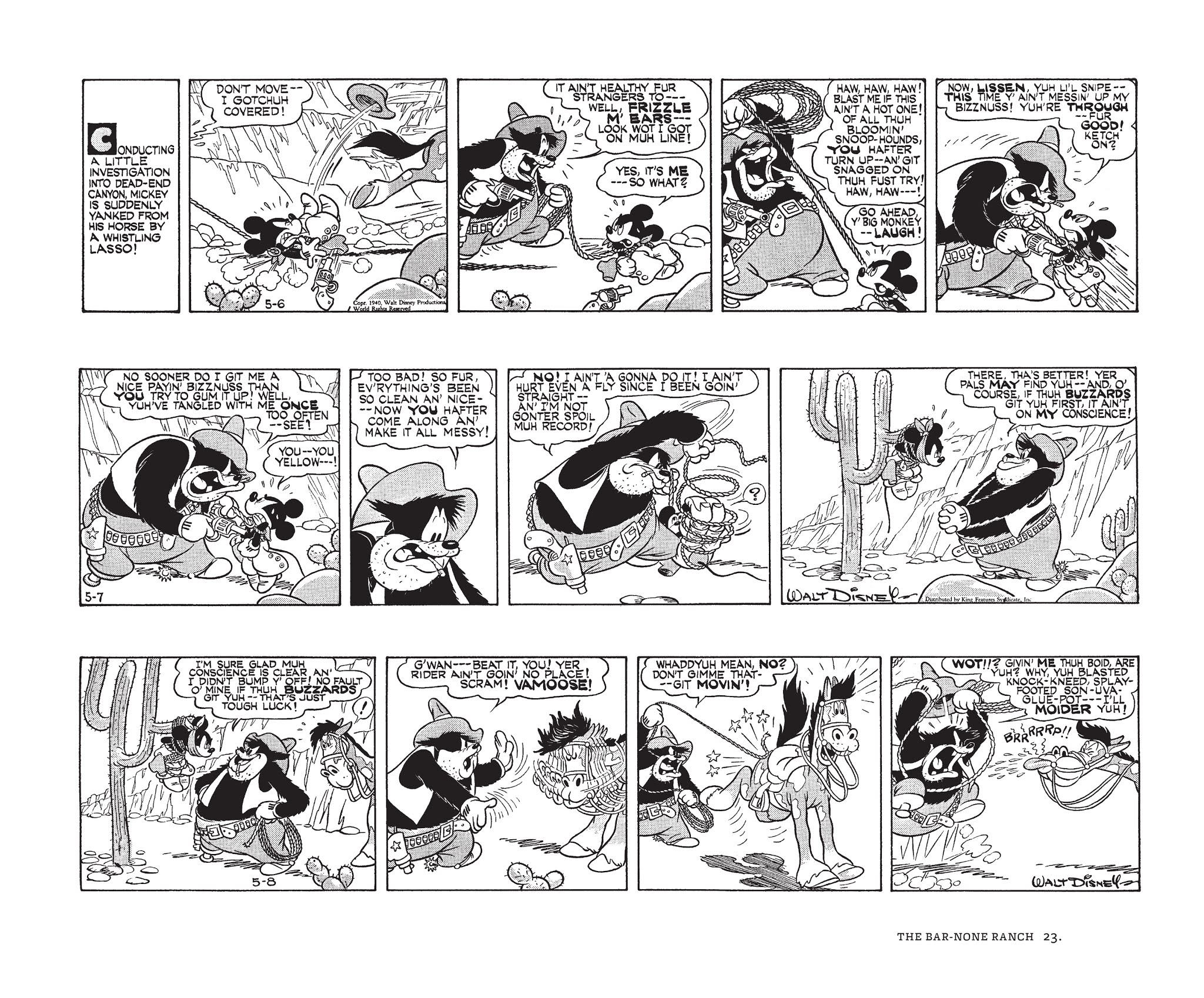 Read online Walt Disney's Mickey Mouse by Floyd Gottfredson comic -  Issue # TPB 6 (Part 1) - 23