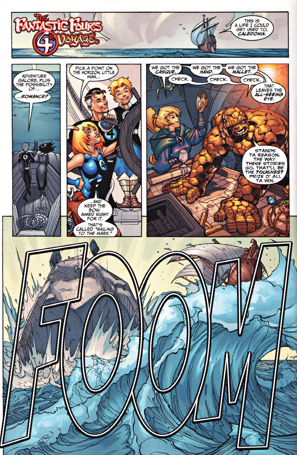 Read online Fantastic Four: The Fantastic 4th Voyage of Sinbad comic -  Issue # Full - 25