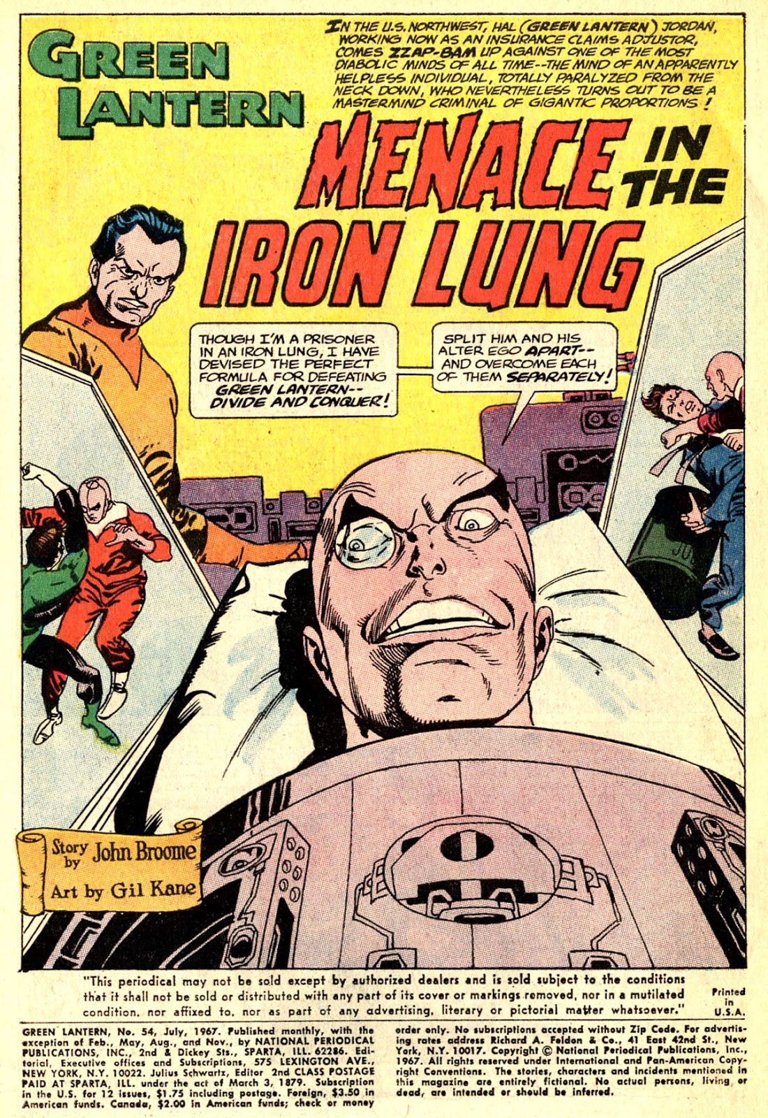 Green Lantern (1960) issue 54 - Page 3