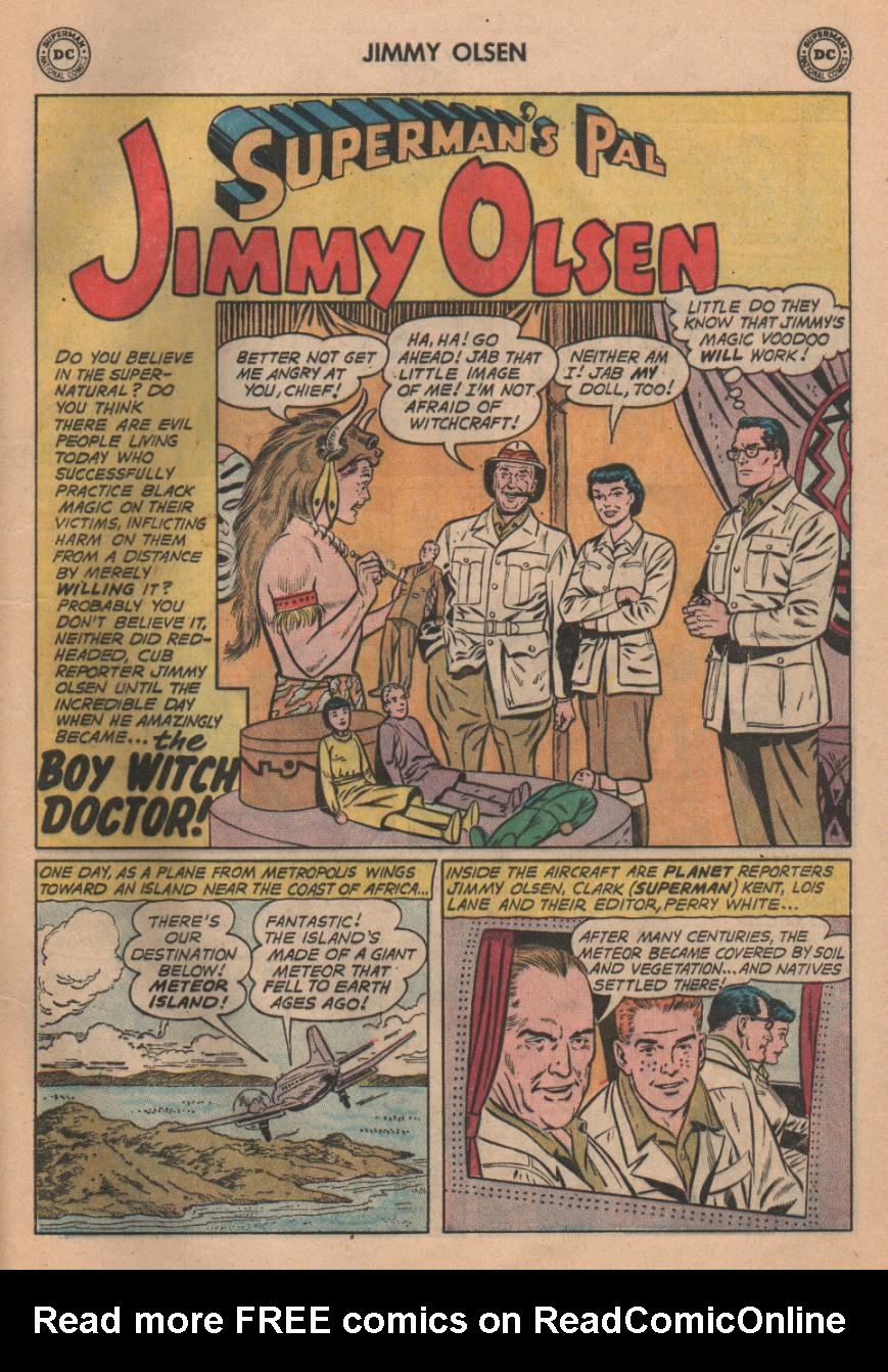 Read online Superman's Pal Jimmy Olsen comic -  Issue #58 - 25
