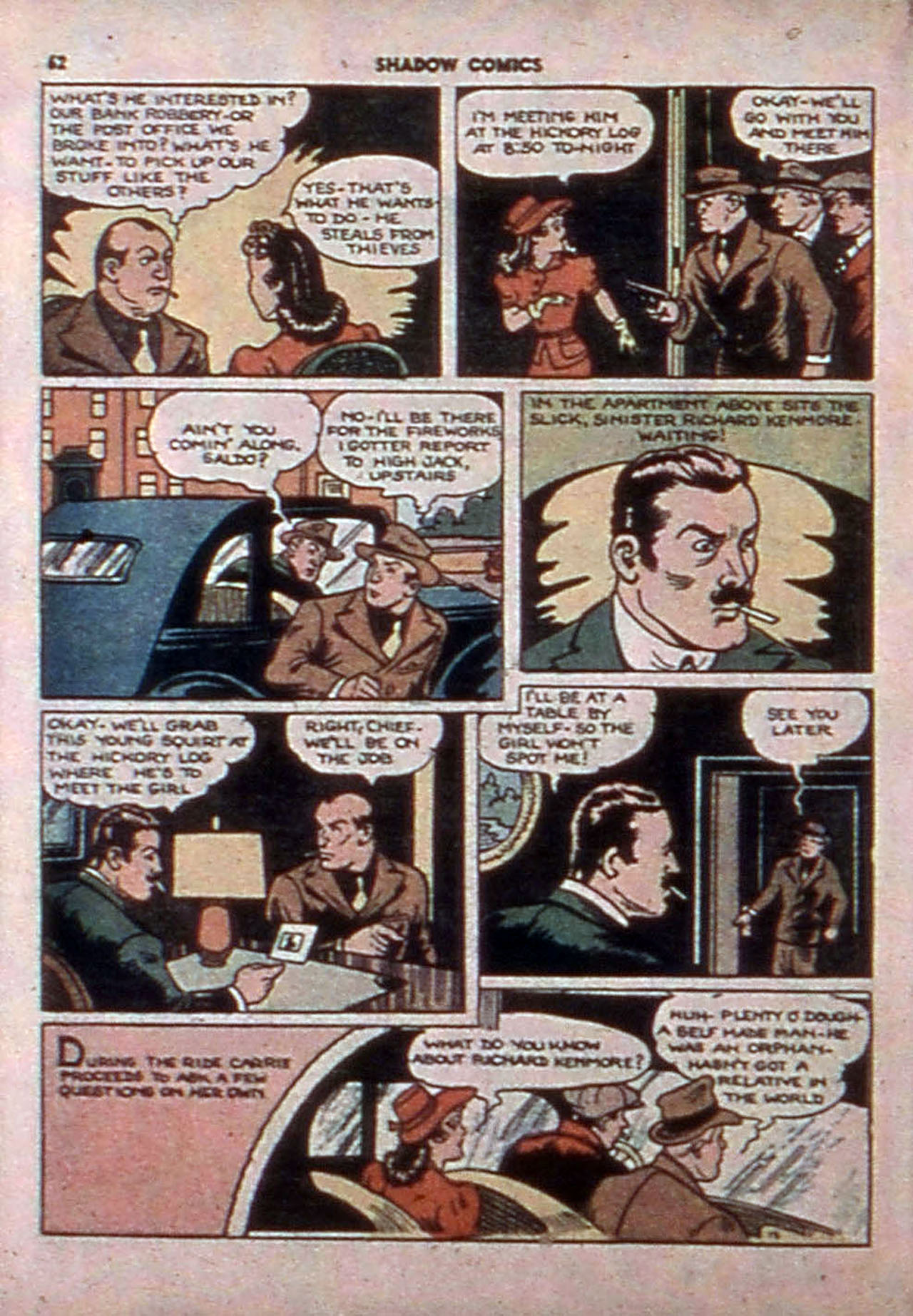 Read online Shadow Comics comic -  Issue #4 - 64