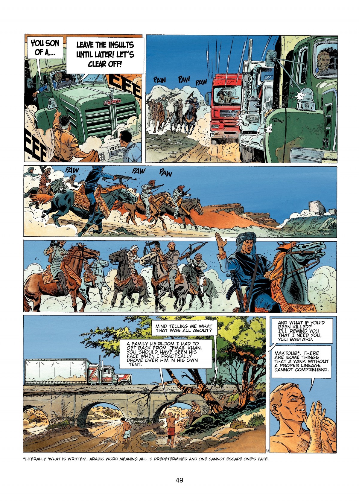 Read online Wayne Shelton comic -  Issue #1 - 49