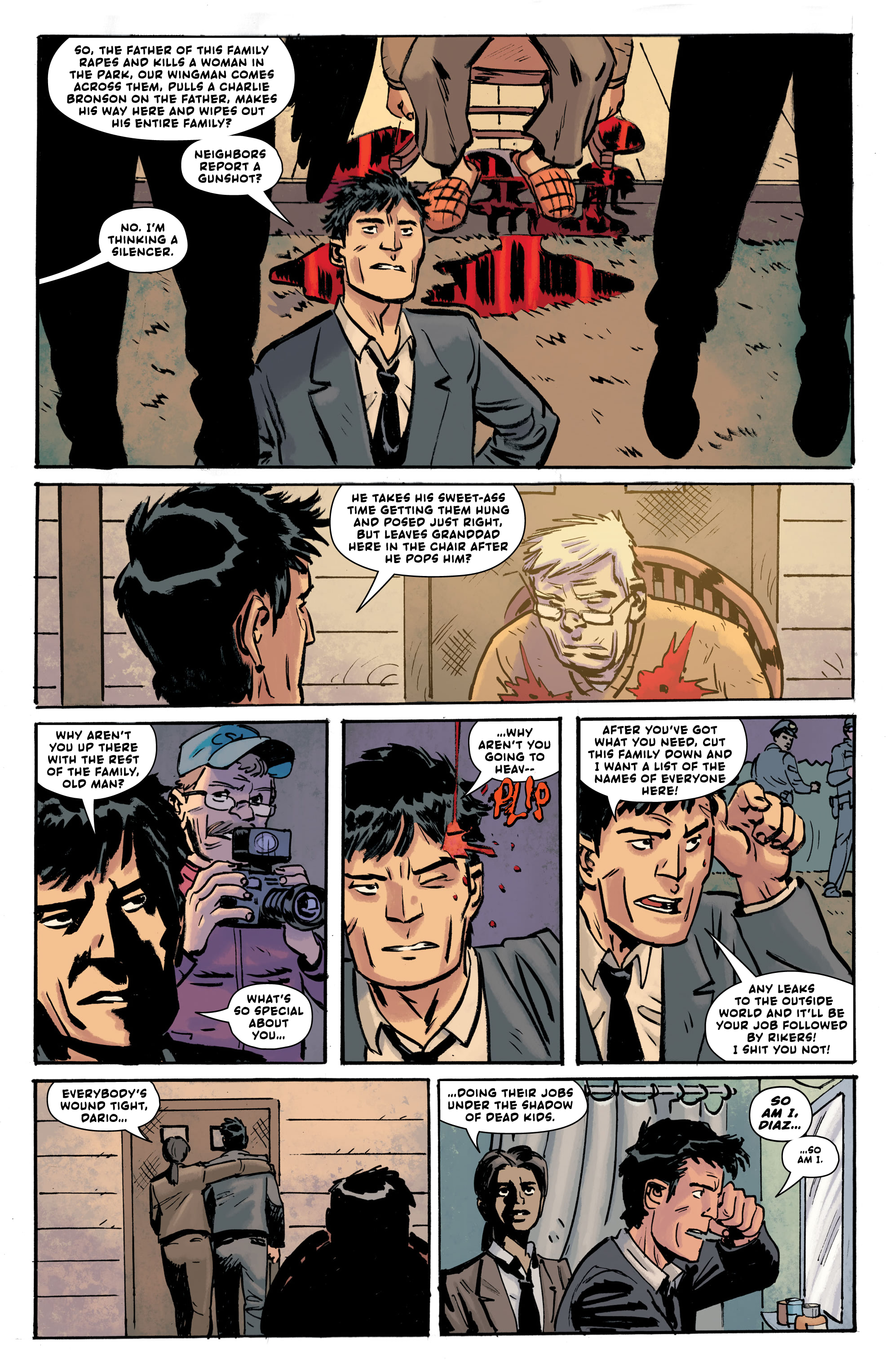 Read online Blood Tree comic -  Issue #2 - 9