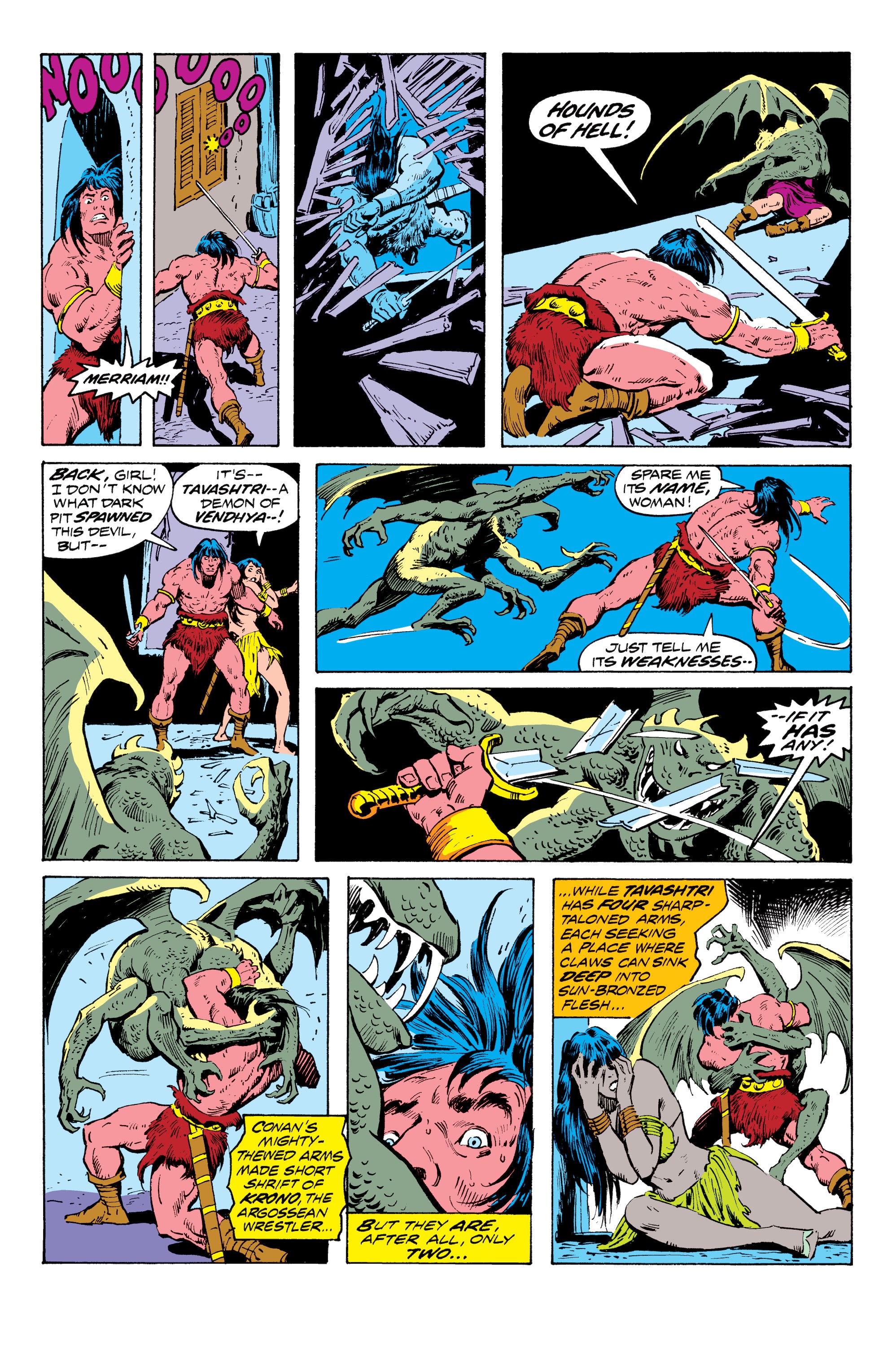 Read online Conan The Barbarian Epic Collection: The Original Marvel Years - The Curse Of The Golden Skull comic -  Issue # TPB (Part 3) - 116