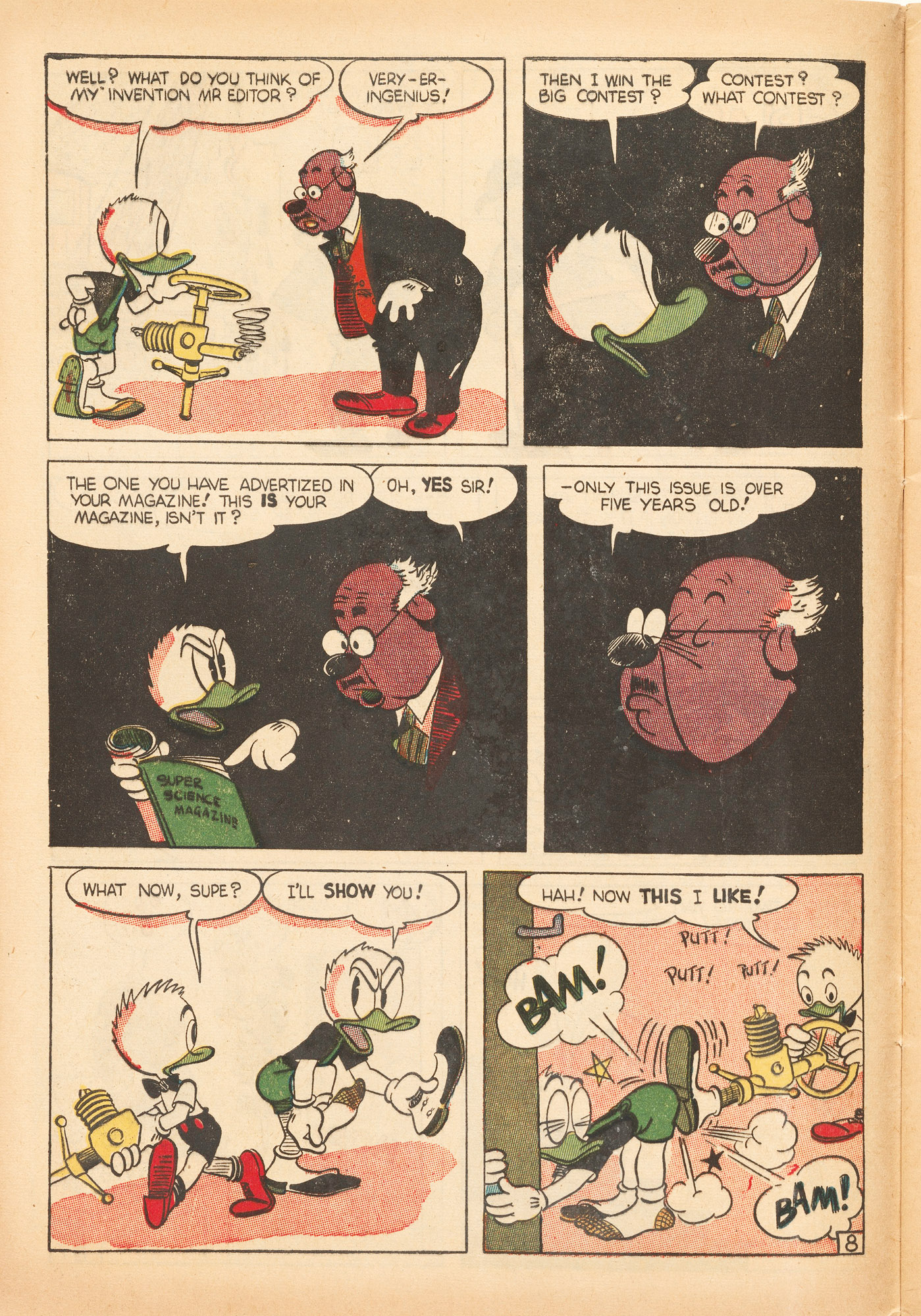 Read online Super Duck Comics comic -  Issue #15 - 10