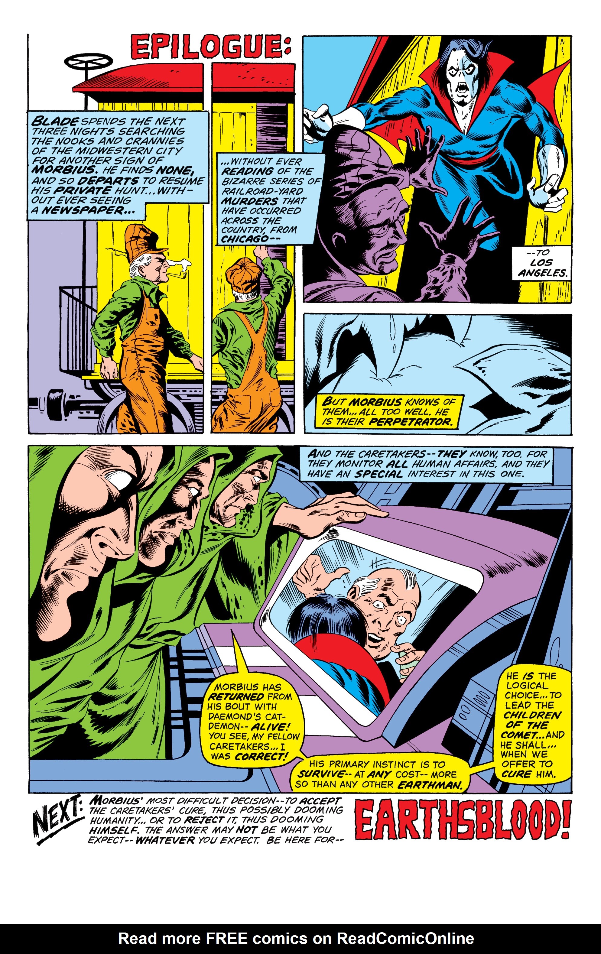 Read online Morbius Epic Collection comic -  Issue # The Living Vampire (Part 3) - 23