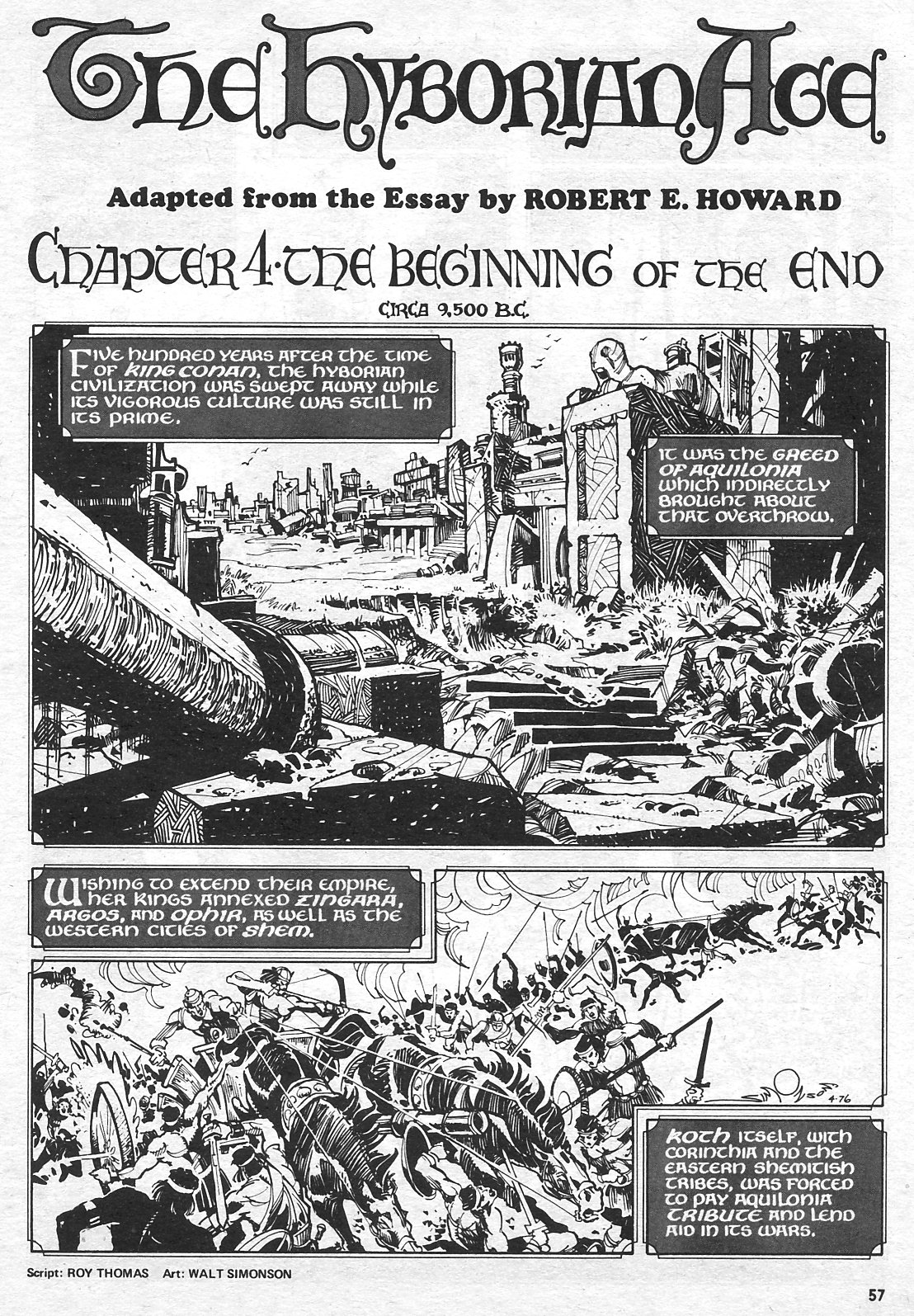 The Savage Sword Of Conan issue 15 - Page 56