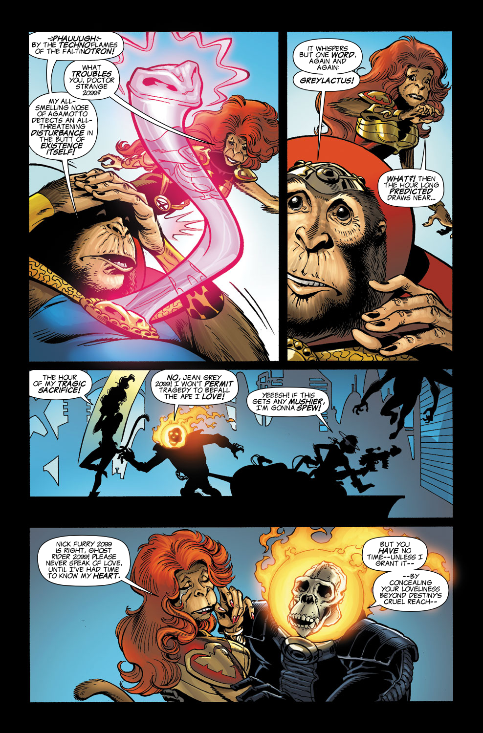 Read online Marvel Apes comic -  Issue #4 - 29