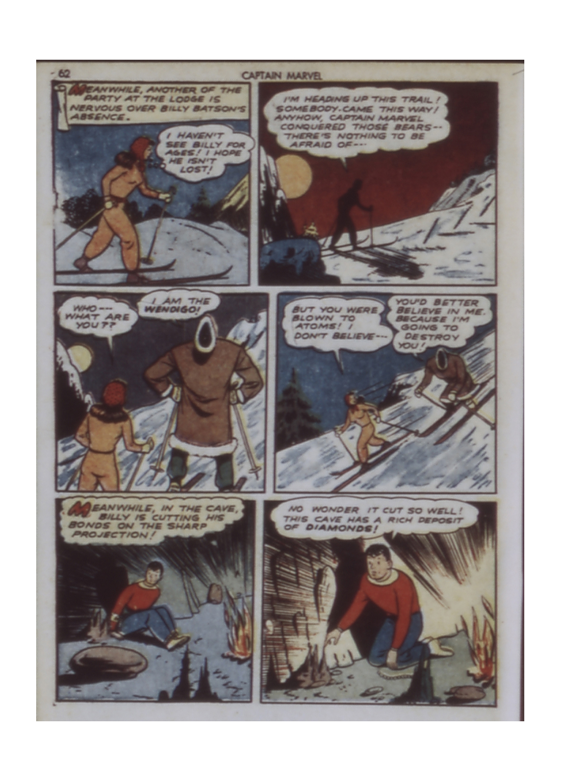 Read online Captain Marvel Adventures comic -  Issue #7 - 62