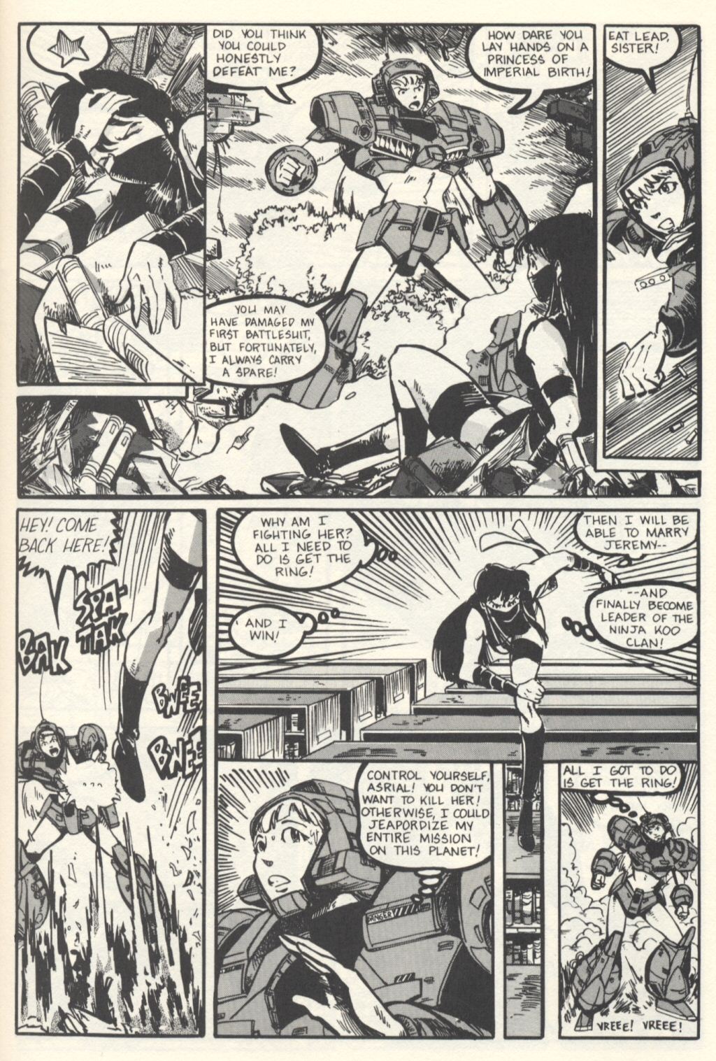 Read online Ninja High School (1988) comic -  Issue # TPB - 55