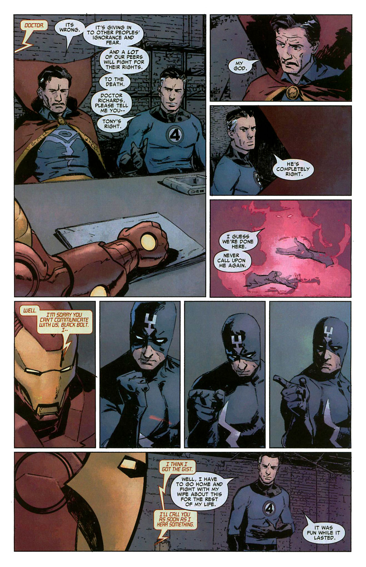 Read online New Avengers: Illuminati (2006) comic -  Issue # Full - 31