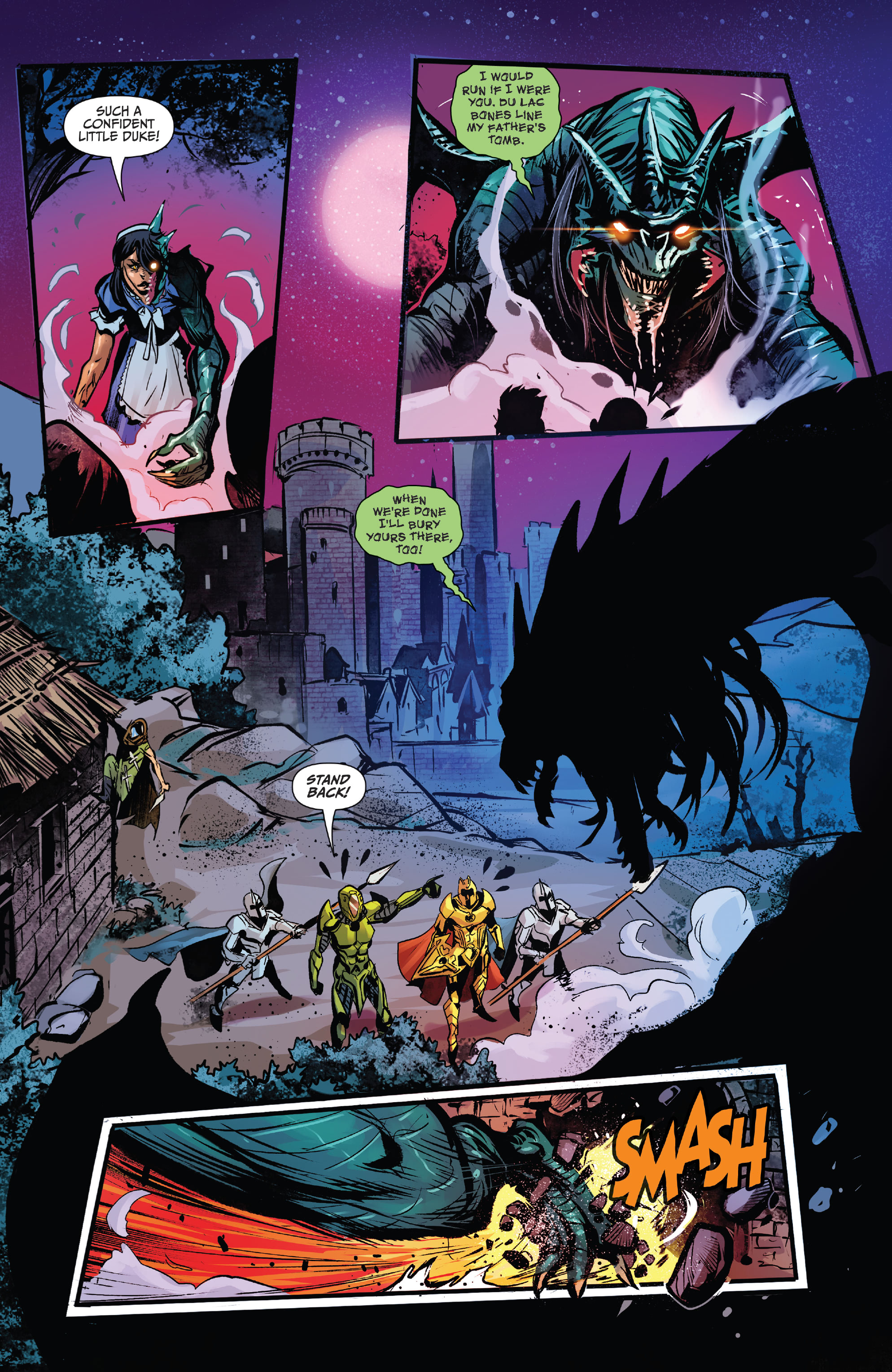 Read online Myths & Legends Quarterly: Black Knight – Fate of Legends comic -  Issue # Full - 18