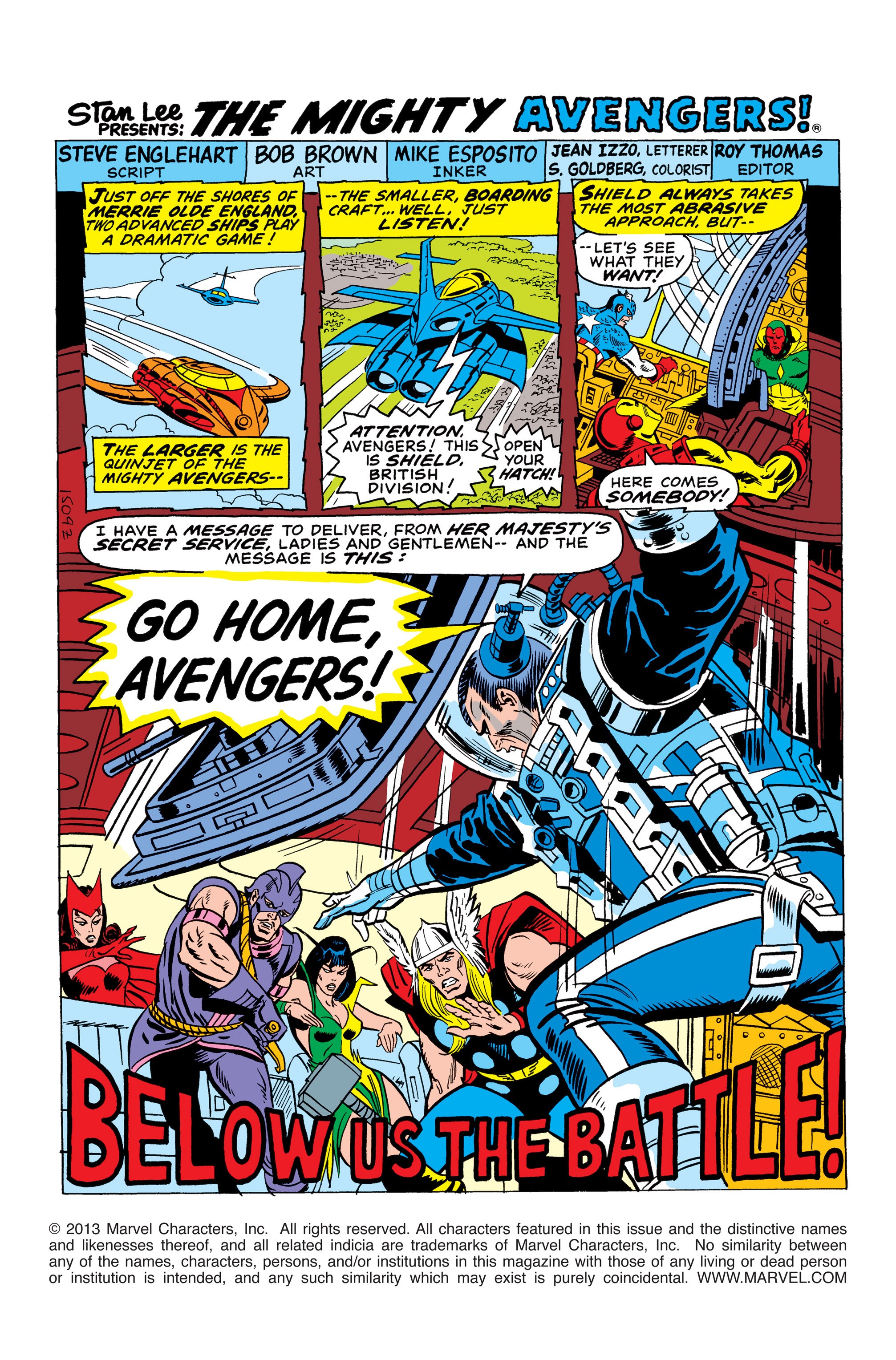 Read online The Avengers (1963) comic -  Issue #115 - 2