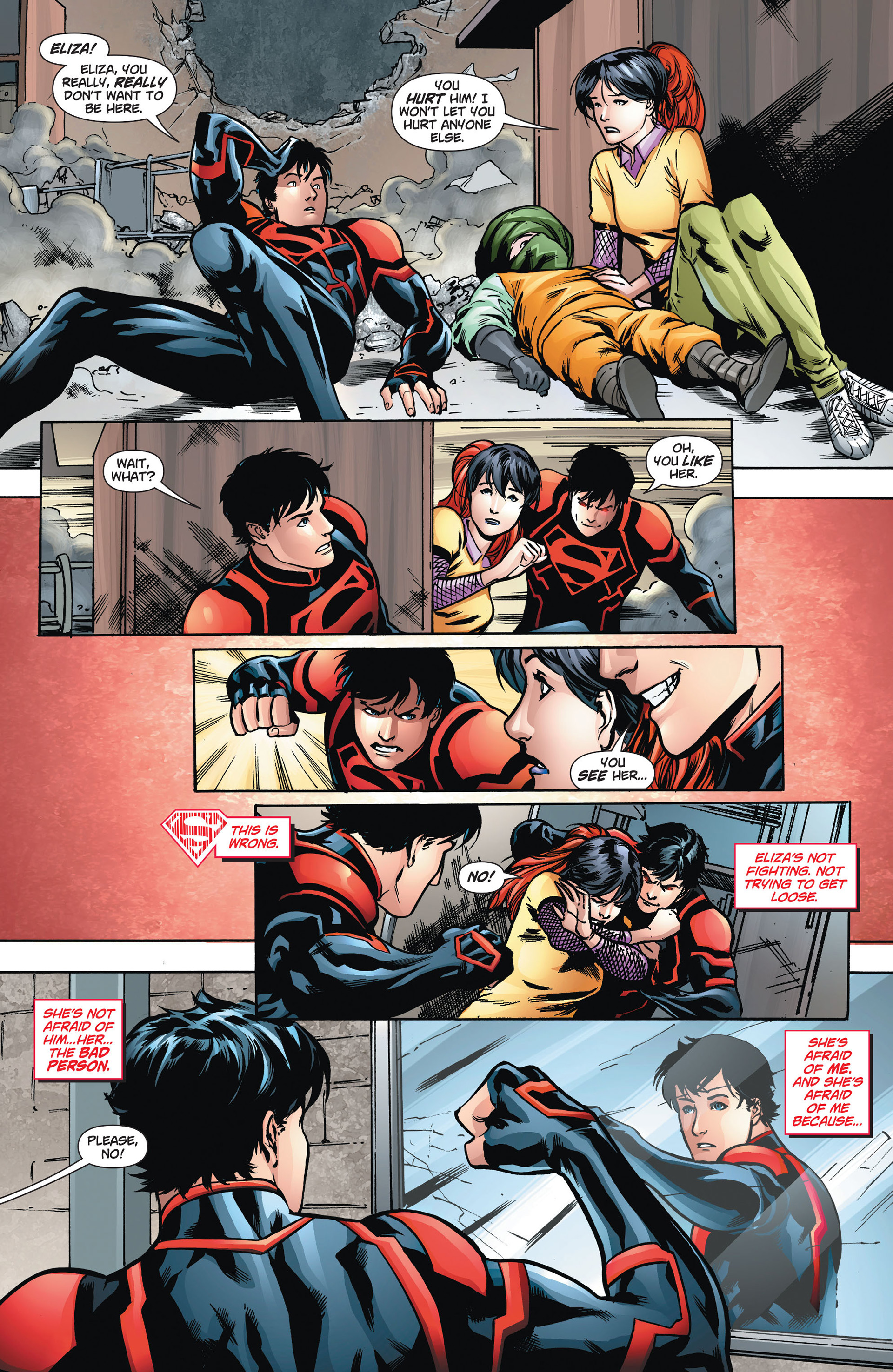 Read online Superboy (2012) comic -  Issue #23 - 16
