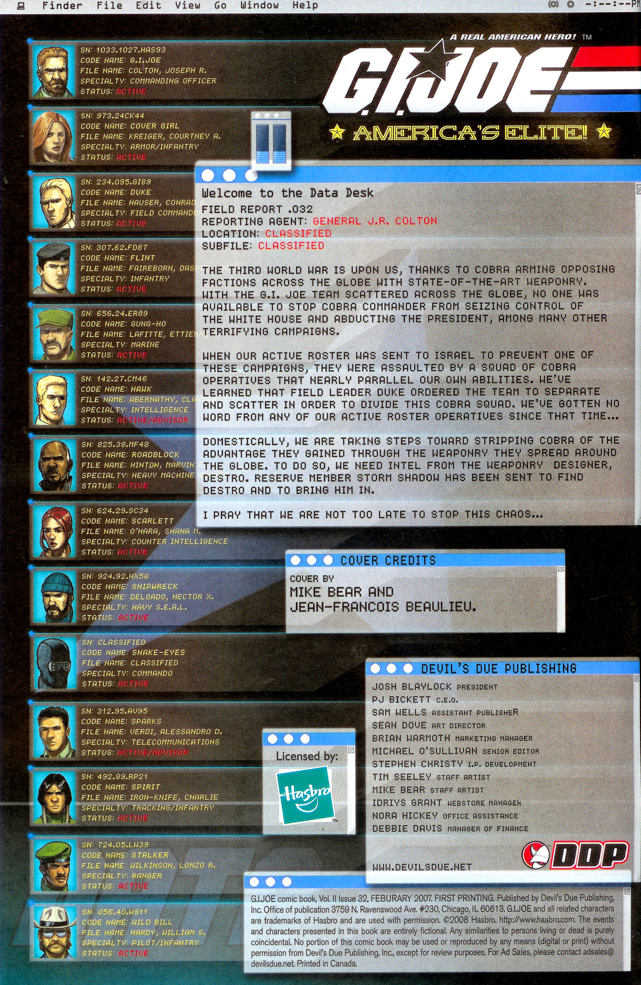 Read online G.I. Joe (2005) comic -  Issue #32 - 2