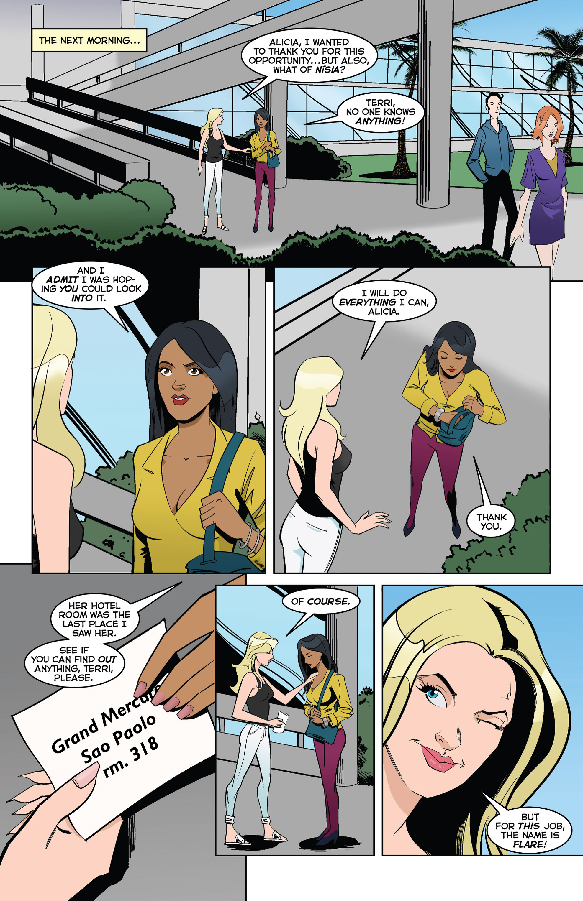 Read online Flare (2004) comic -  Issue #42 - 6