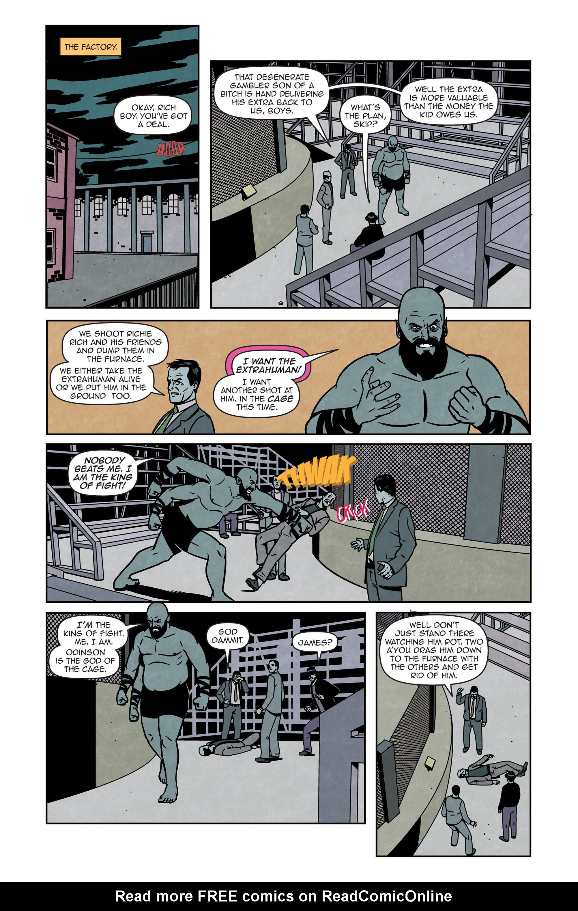 Read online The F1rst Hero: Fight For Your Life comic -  Issue #3 - 8