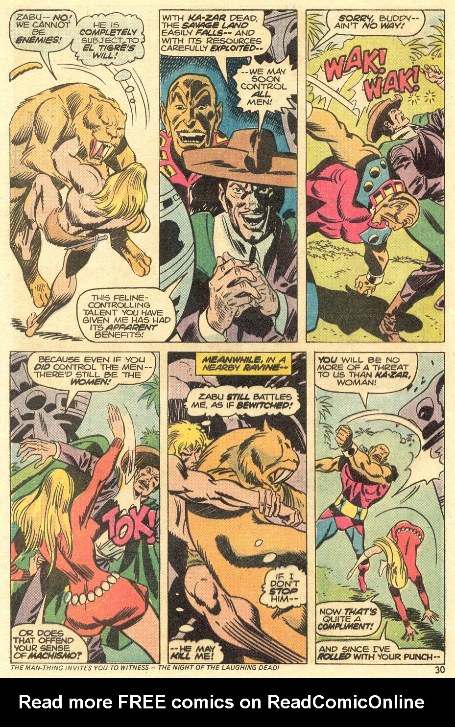 Read online Ka-Zar comic -  Issue #3 - 19