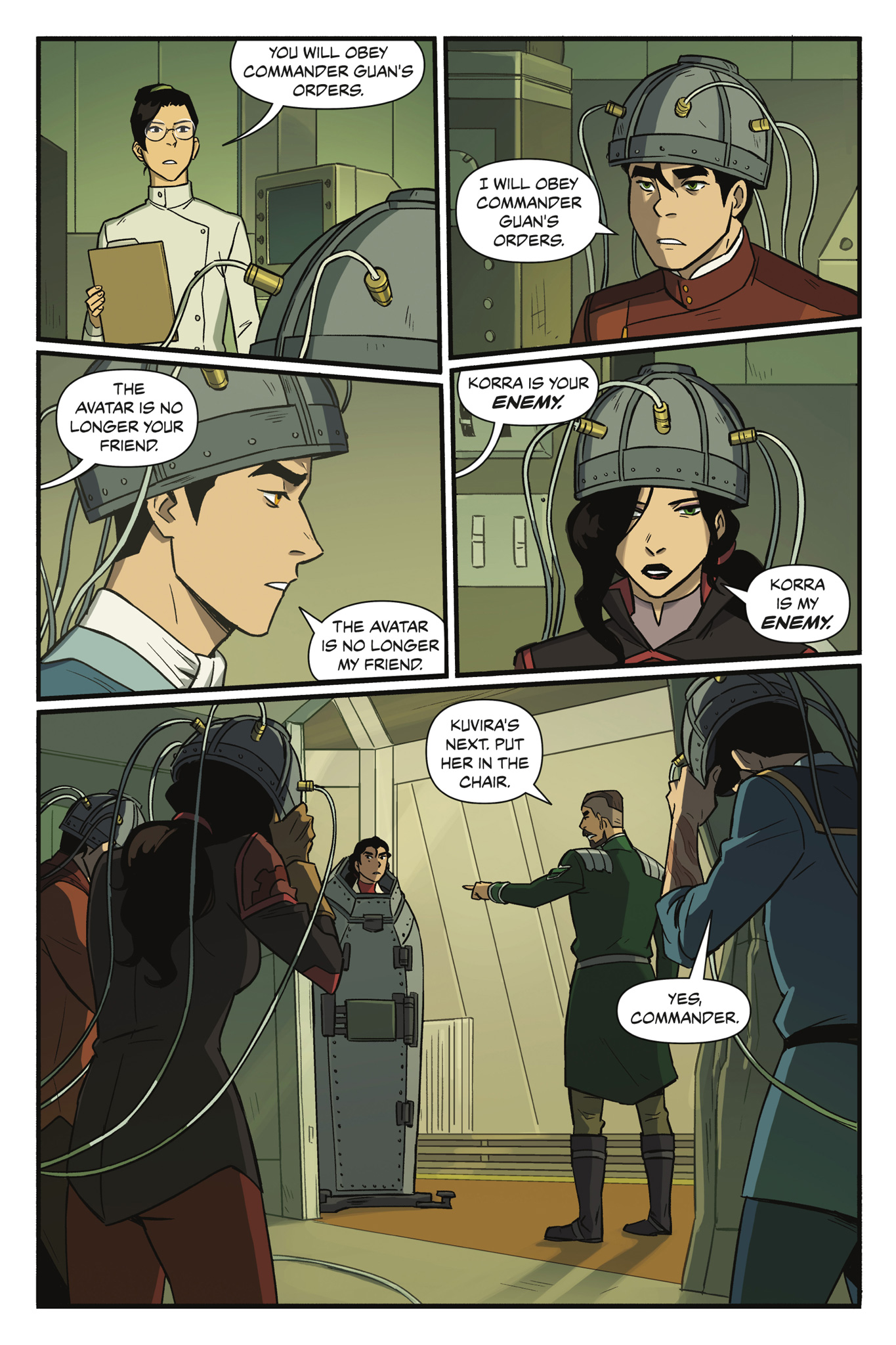Read online Nickelodeon The Legend of Korra: Ruins of the Empire comic -  Issue # TPB 2 - 33