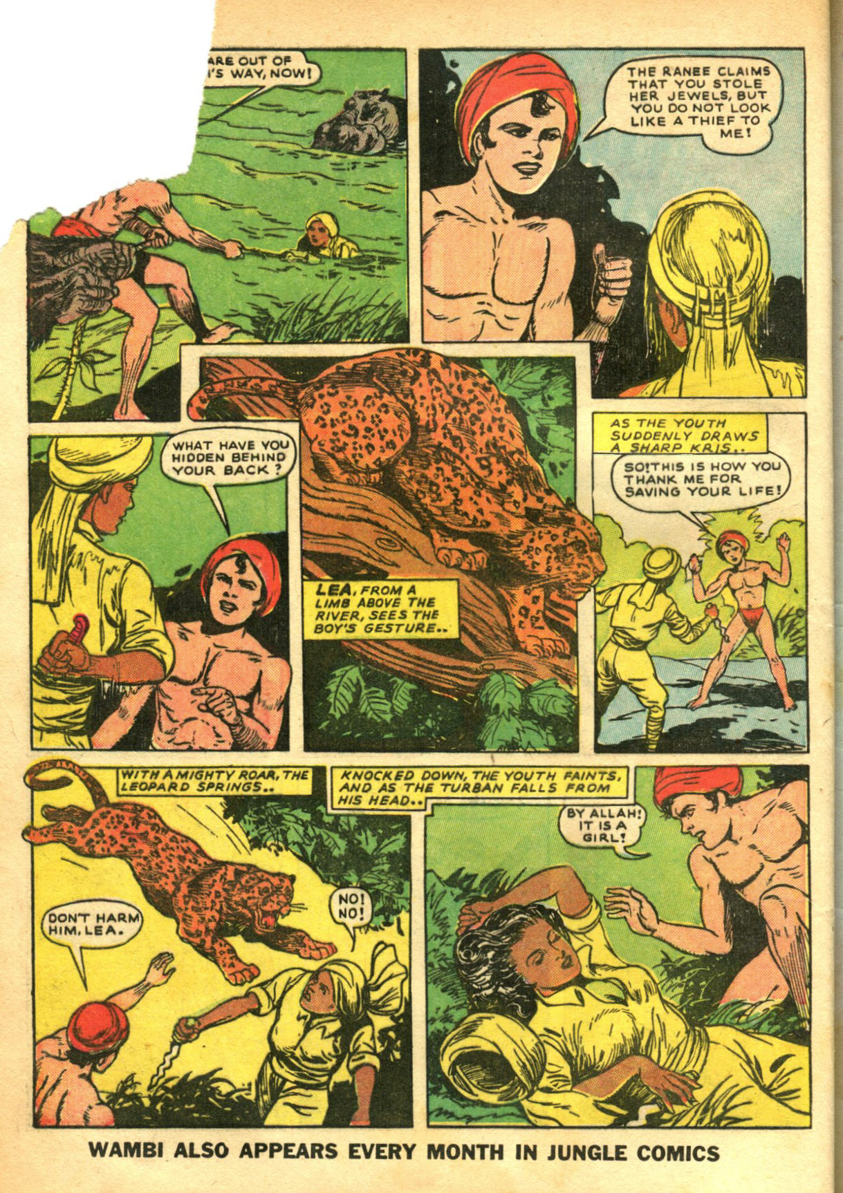 Read online Wambi Jungle Boy comic -  Issue #2 - 51
